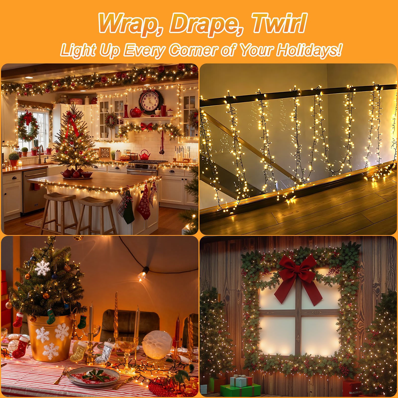 BIGHOUSE BH3003010074 Christmas-String-Lights - View #7