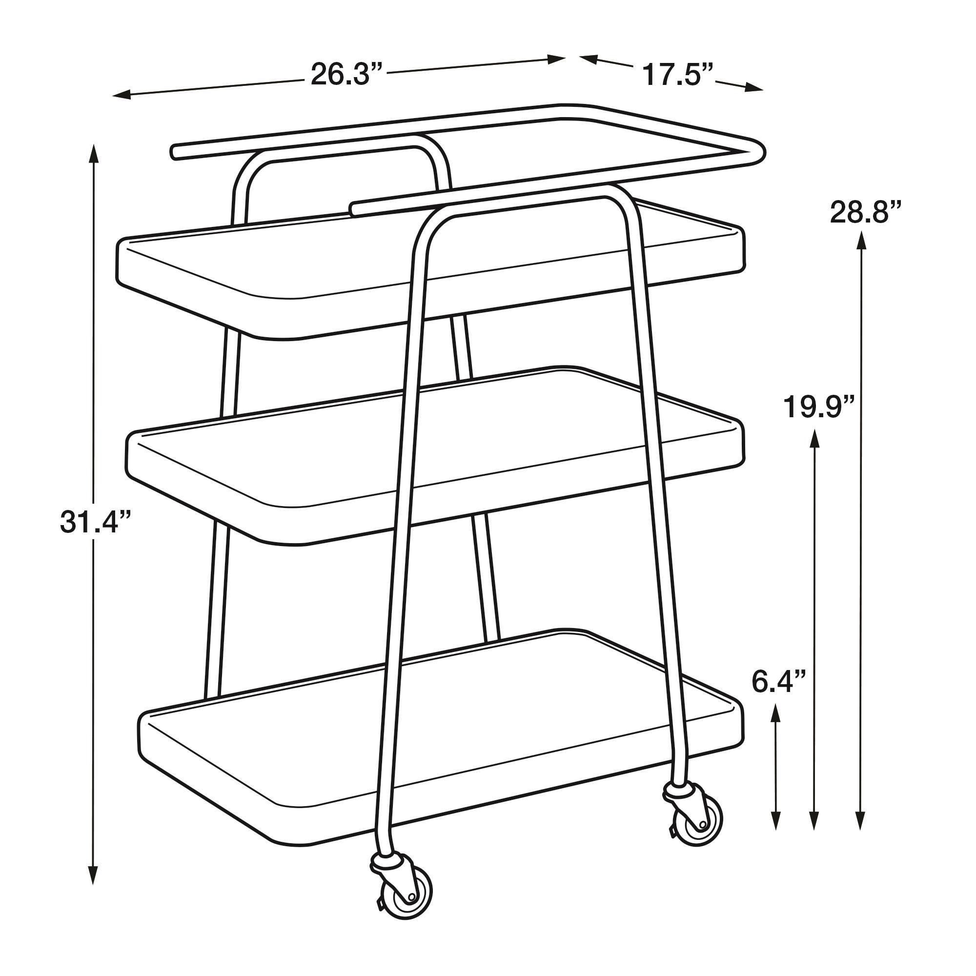Cosco 14221WHT1E Kitchen-Furniture - View #7