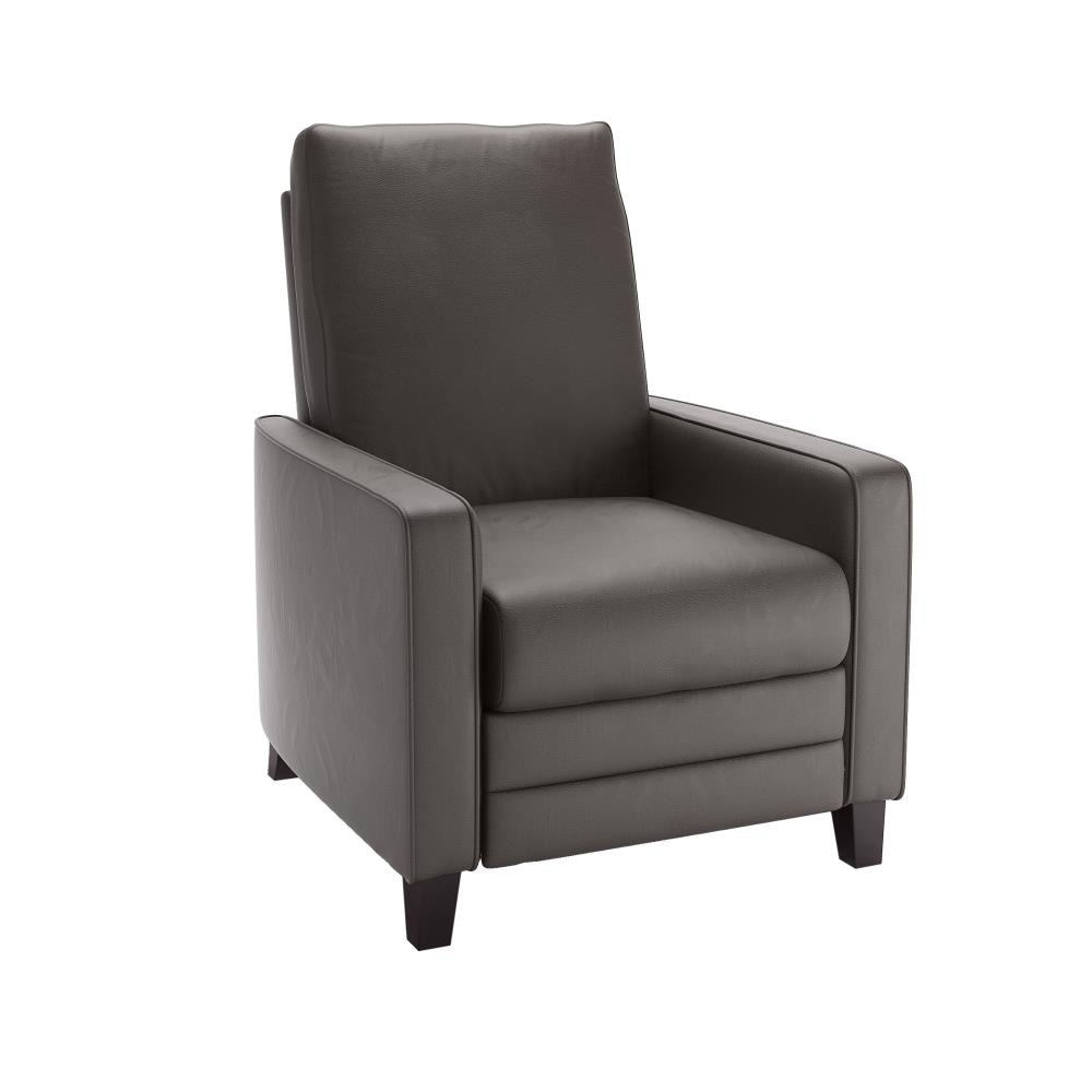 kelsey bonded leather recliner