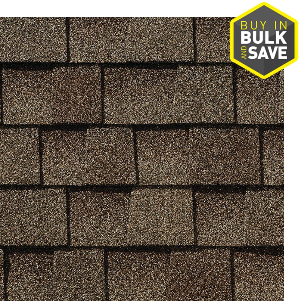 Timberline Natural Shadow Barkwood Algae Resistant Architectural Shingles (33.3 sq. ft. per Bundle)