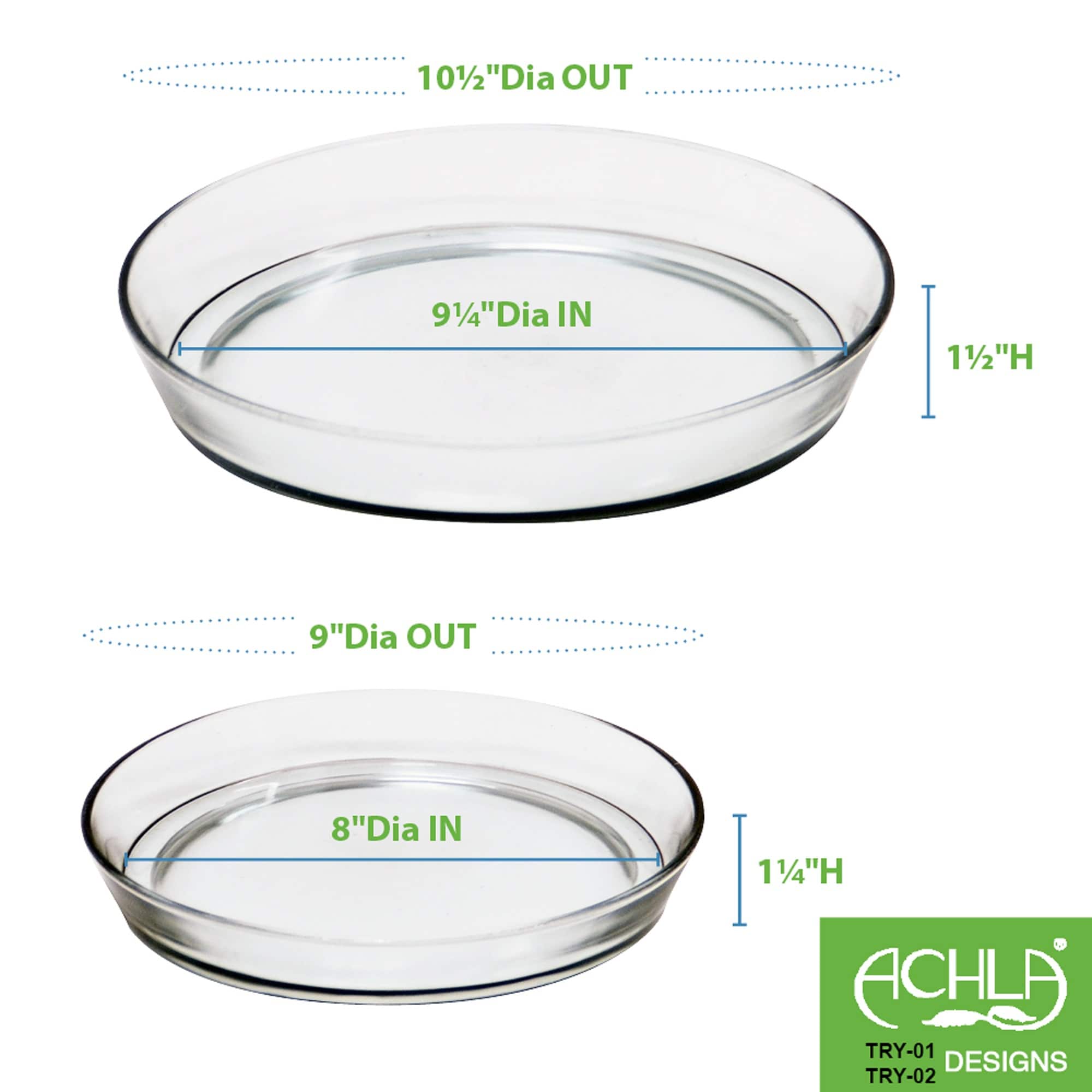 ACHLA Designs TRY-02 Plant-Saucers - View #3
