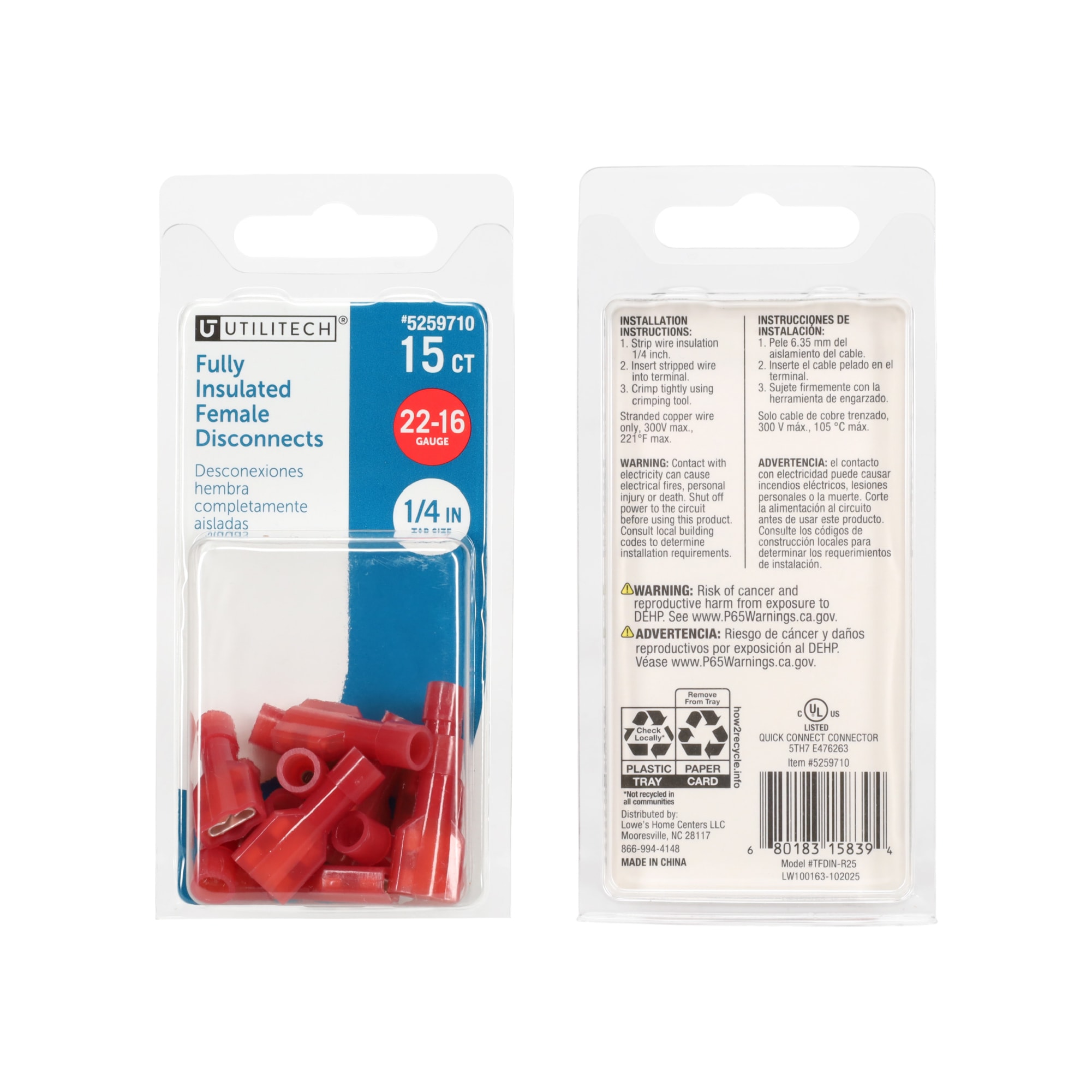 Utilitech 200586 Terminal-Wire-Connectors - View #2