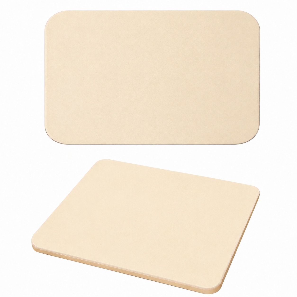 Aoibox  Extra Large 15 x 12 In Rectangular Cordierite Pizza Stone for Oven Baking and Grilling Stone Durable