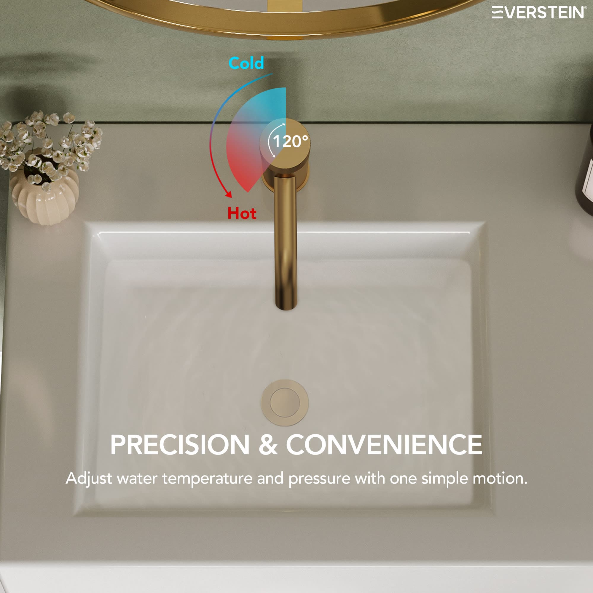 EVERSTEIN SFS-1166-GD Lavatory-Faucets - View #4