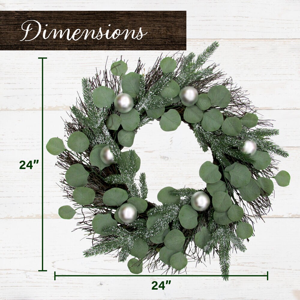 Twig Wreath 24 - Santa's Wholesale Supplies