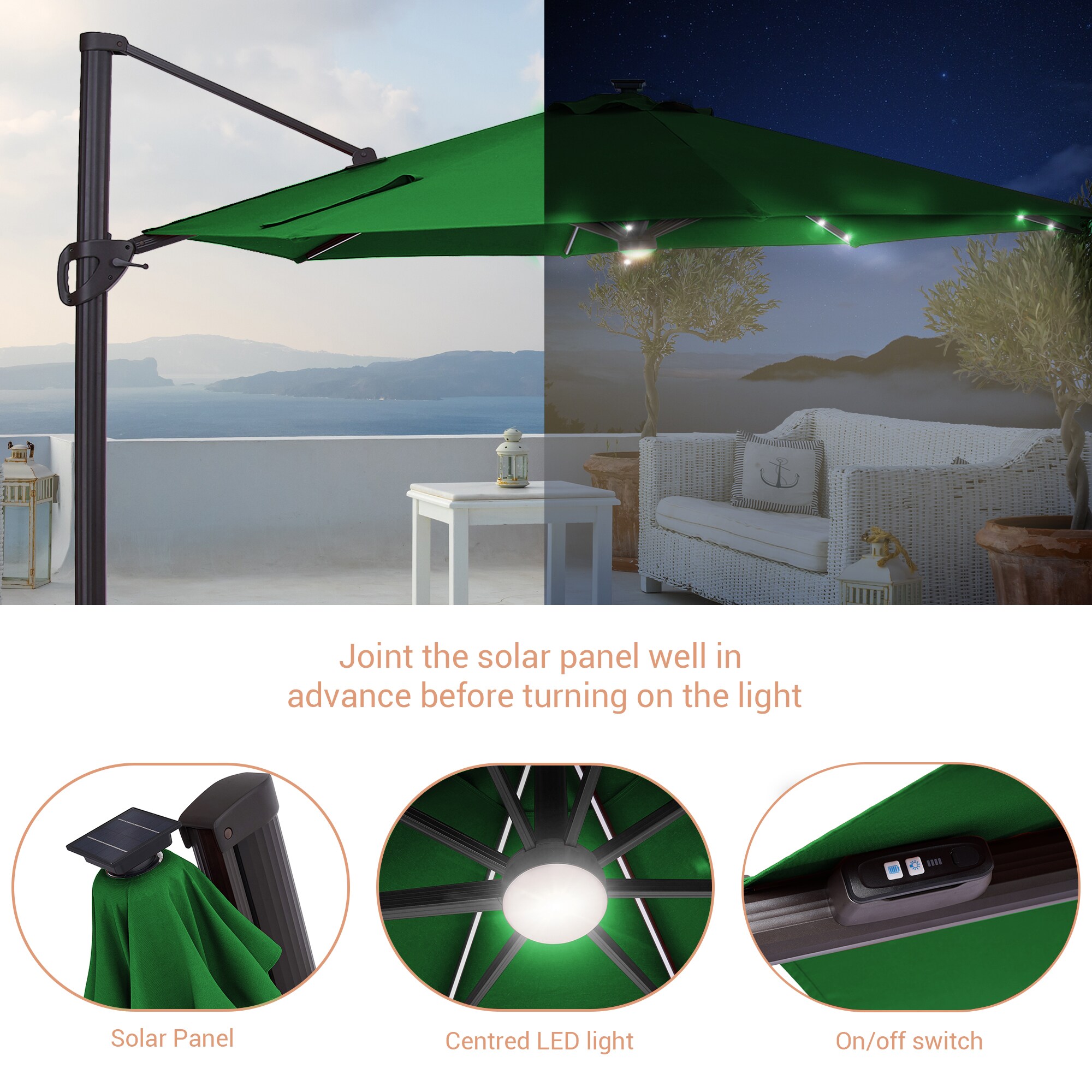 ACEGOSES LW-LED37SD-H-B Umbrellas-2 - View #7