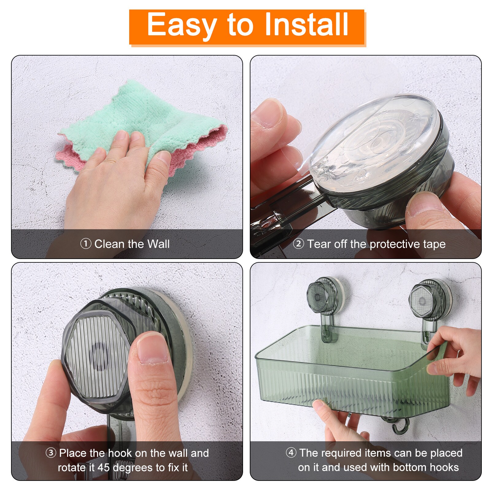 Unique Bargains S25092300UX2653 Hanging-Shower-Caddies - View #5