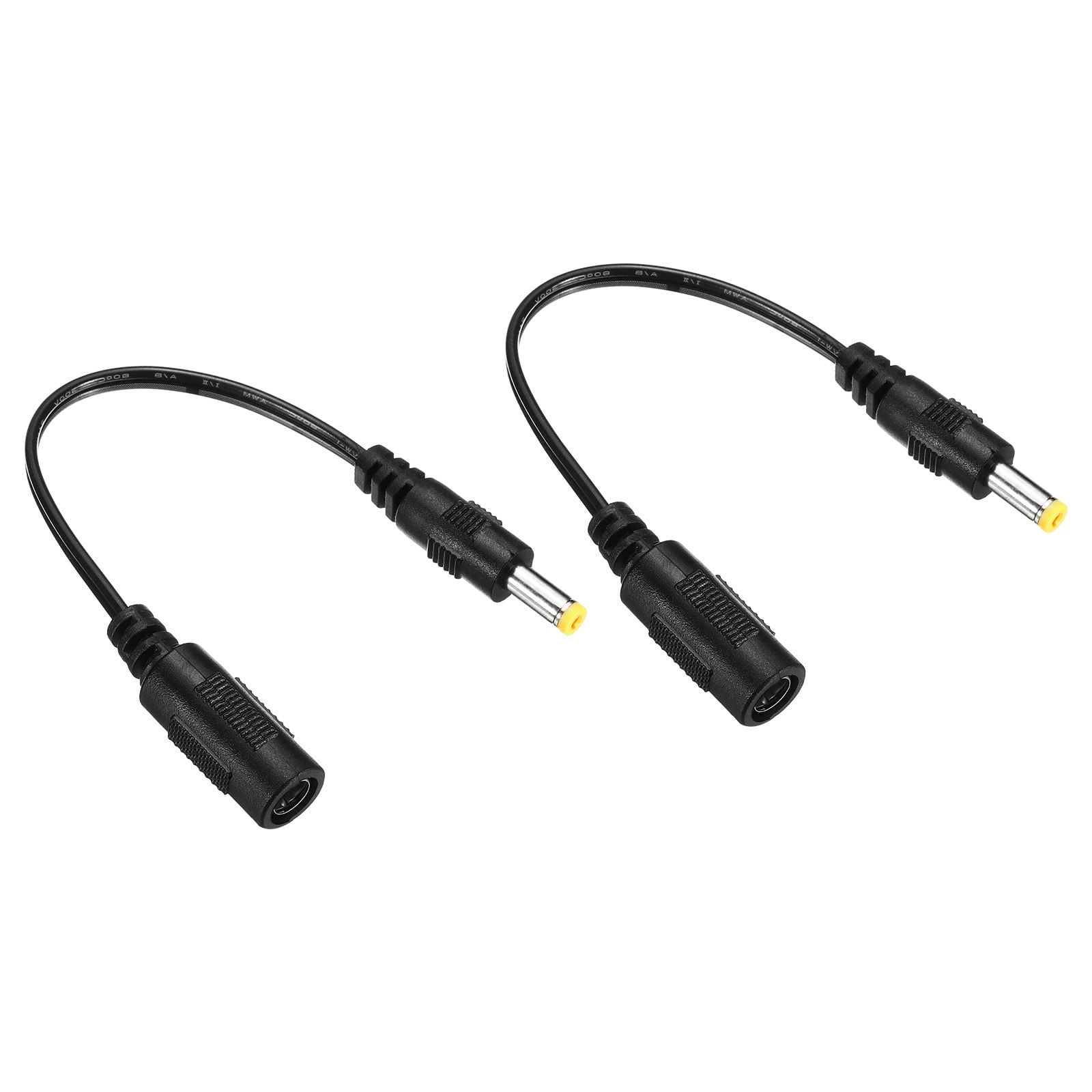 Unique Bargains - DC Extension Cable 5.5x2.1mm Female to 4.8x1.7mm Male Power Extension Wire Plug...