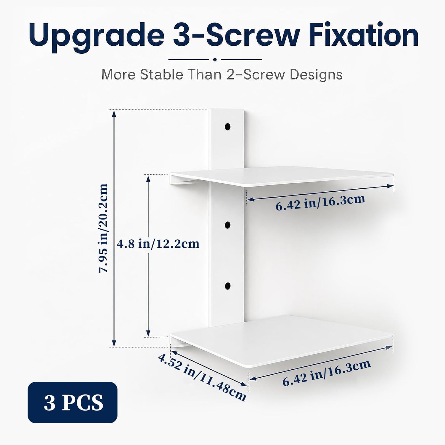 GAOMON CQC-JCXAERT2JNF Wall-Mounted-Shelving - View #3