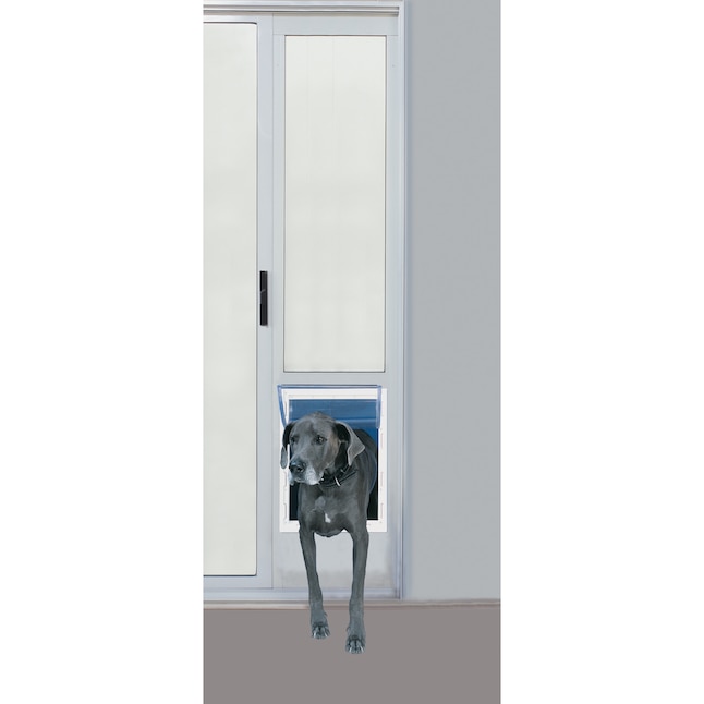 Ideal Pet S Aluminum Patio X, Dog Opening Sliding Door