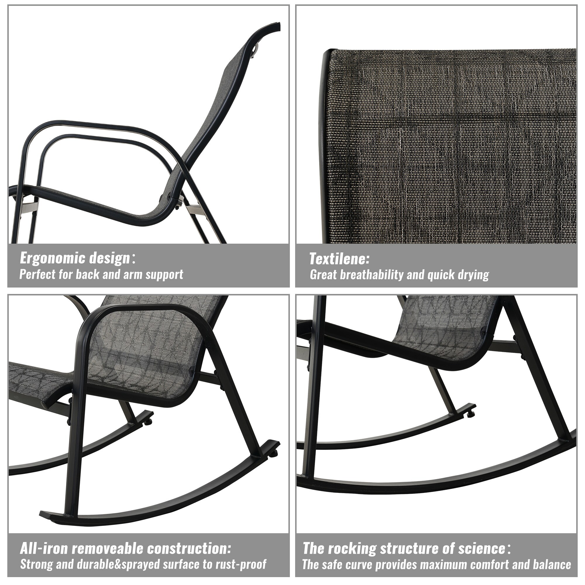 Clihome CL-45 Patio-Chairs - View #6