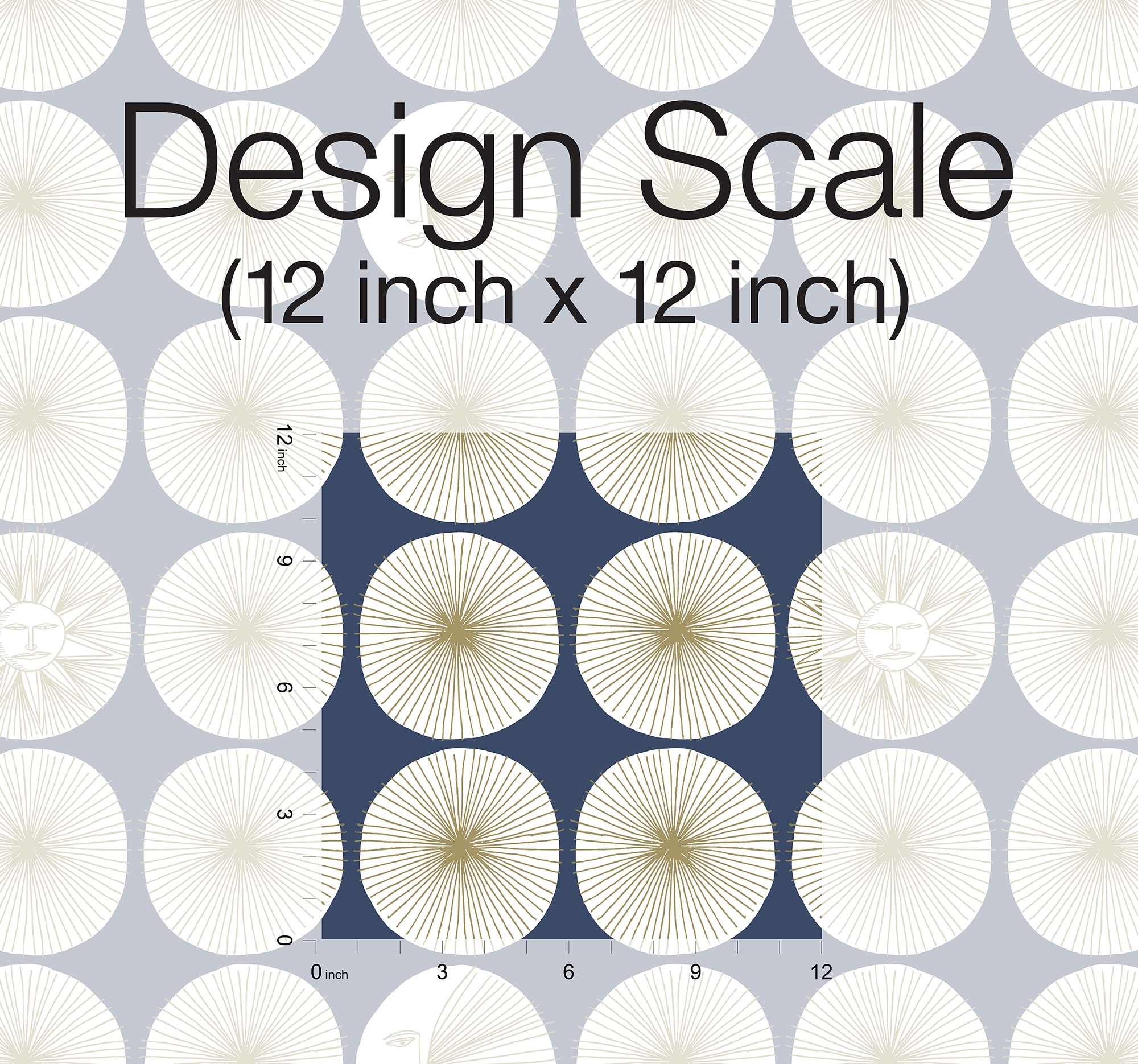 York Wallcoverings PSW1218RL York Premium Peel and Stick Risky Business Vol. III 34.2-Sq. Feet Navy Non-woven Geometric Self-adhesive Peel and Stick Wallpaper