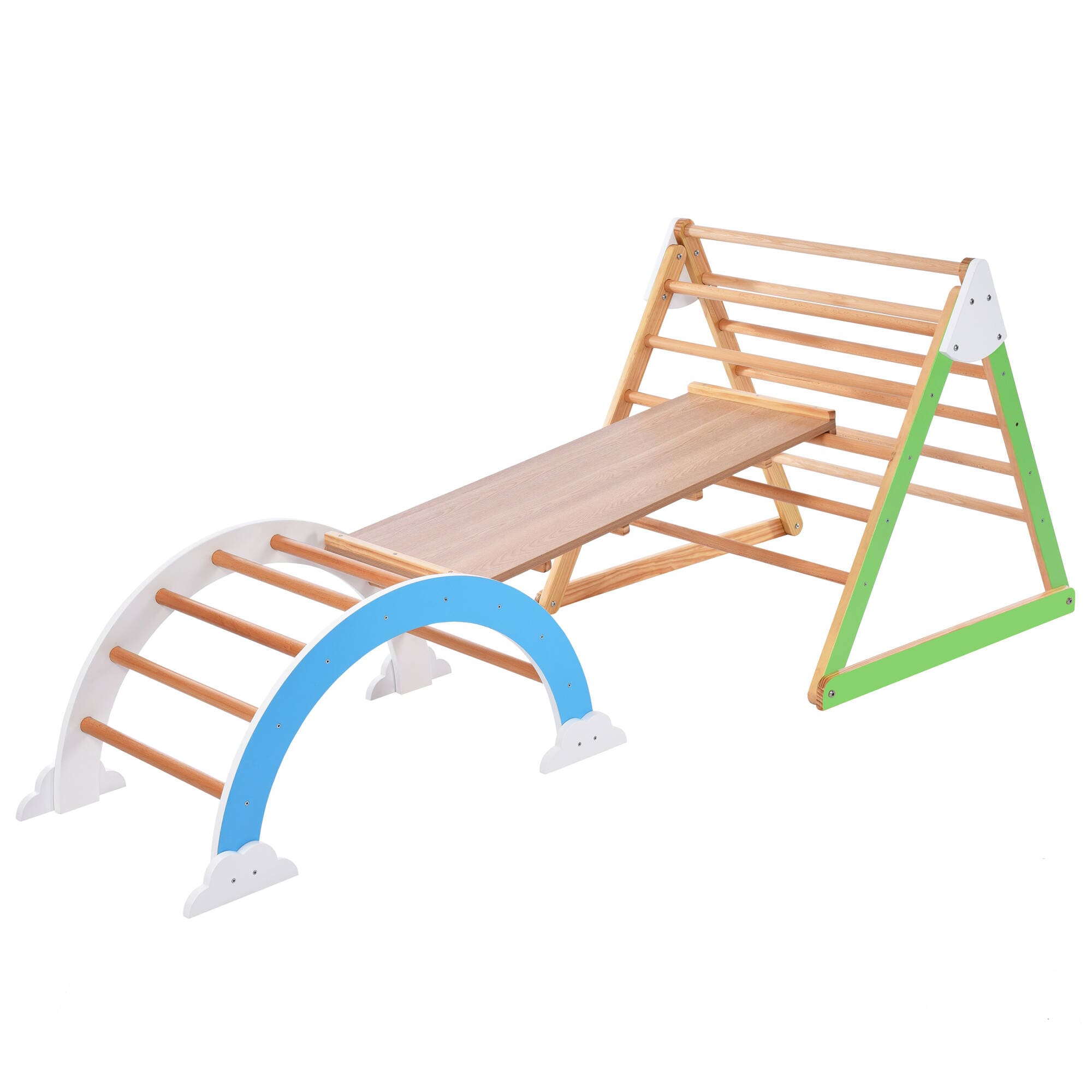 Siavonce XH76AAA Climbers Wood Commercial/Residential Balance beam