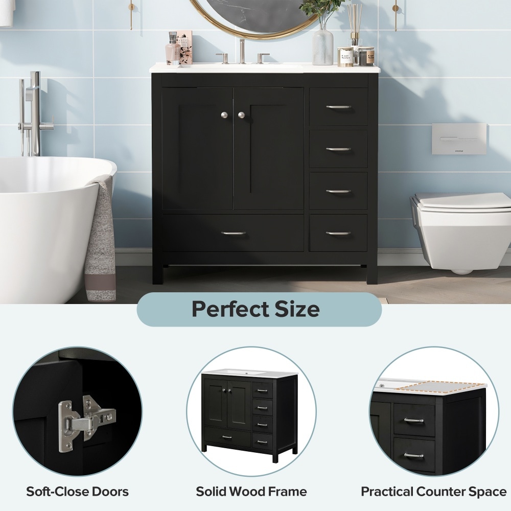 Homy Casa YU0038 Bath-Vanity-Combo - View #7
