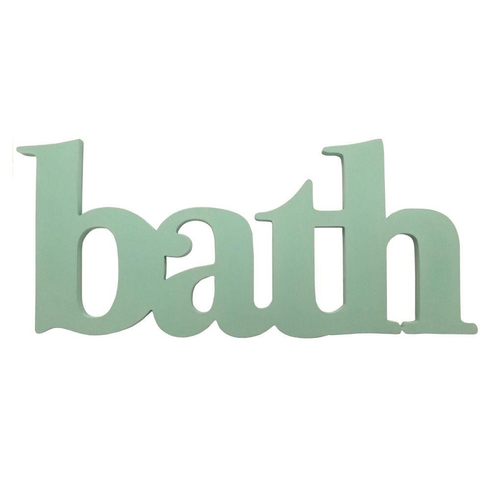 HomeRoots 321158 8.0-Inches H x 18.0-Inches W Vintage/Retro Word art