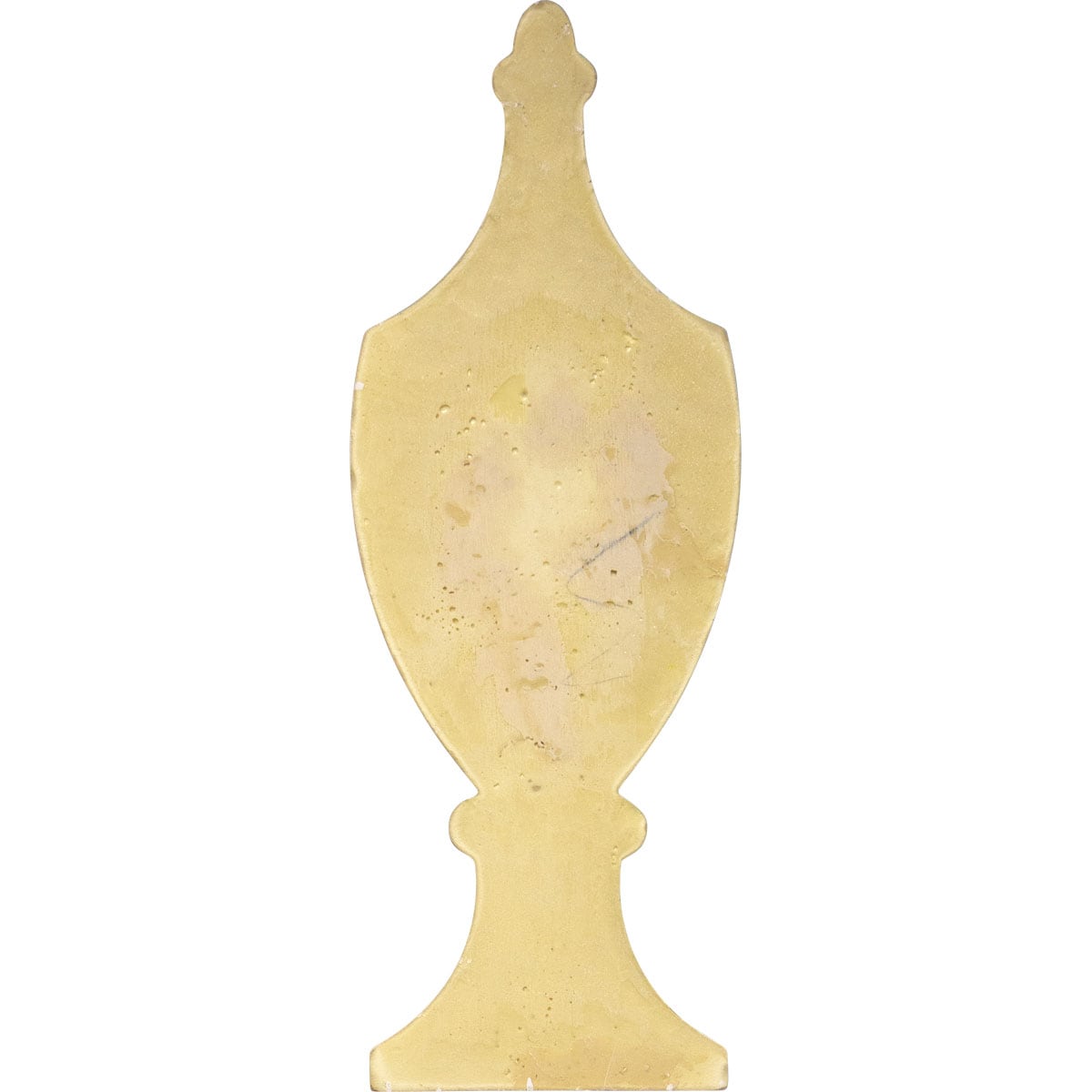 Ekena Millwork Half Round Urn 5-in x 15-in Primed Polyurethane Finial in  the Finials department at