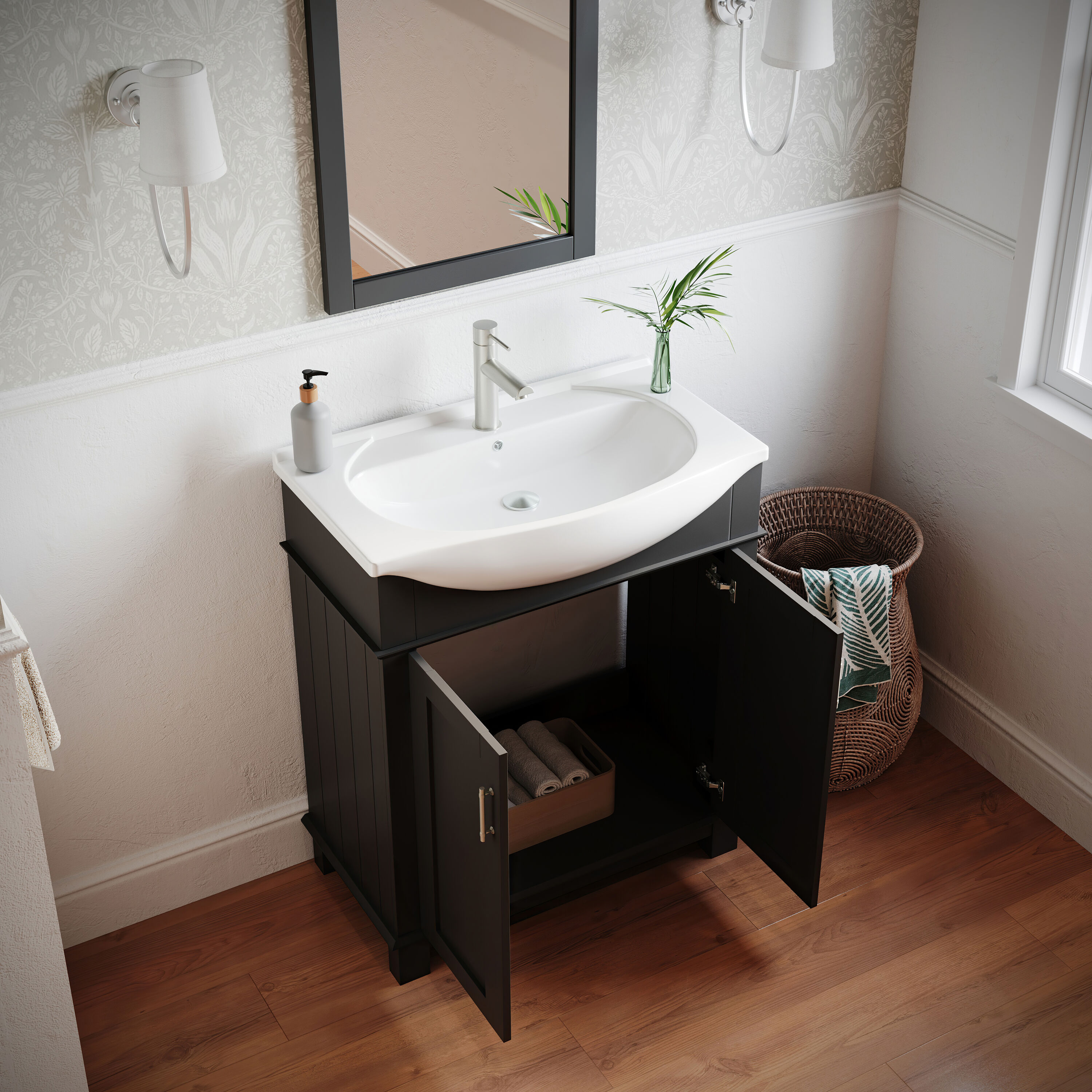 Fresca FCB2303BL-I Bath-Vanity-Combo - View #5