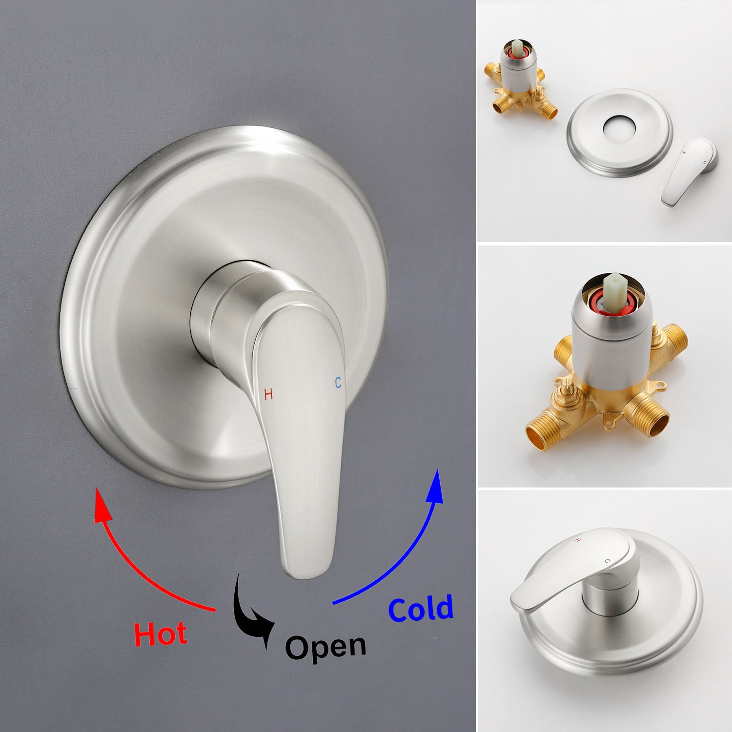 WELLFOR GIG-603MB Tub-Shower-Faucets - View #6