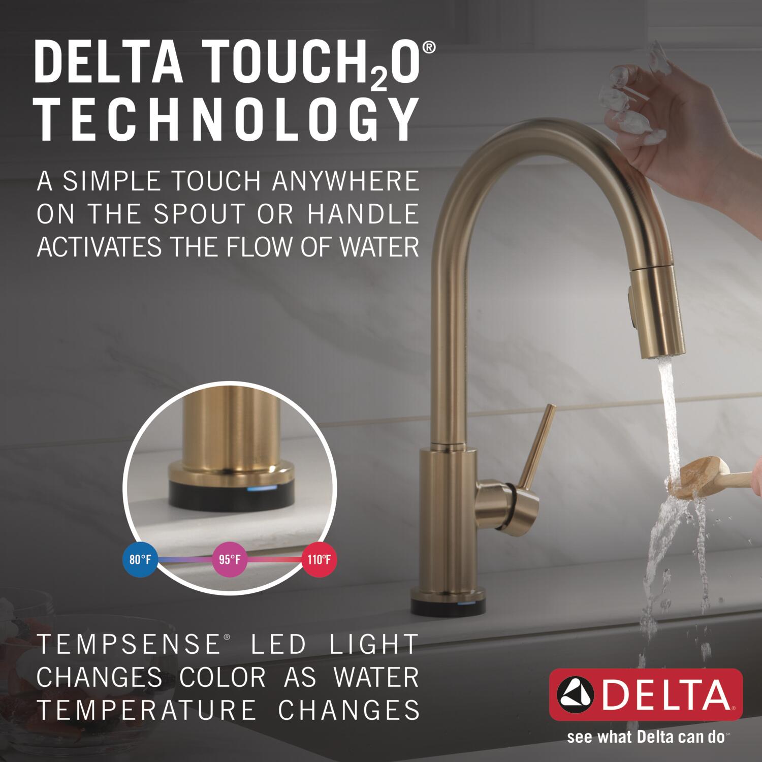 Delta 9159TV-CZ-DST Kitchen-Faucets - View #4