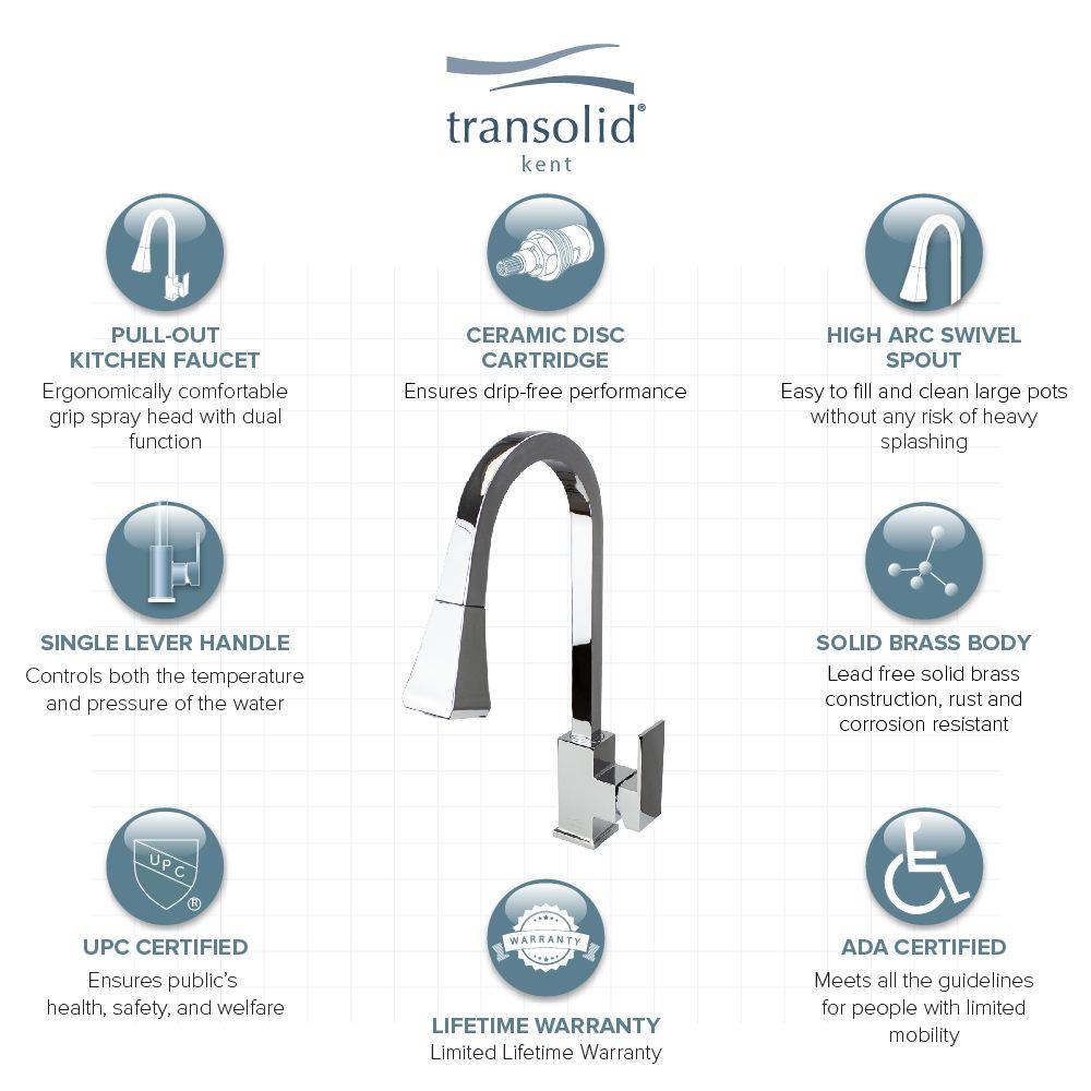 Transolid T3650-PC Kitchen-Faucets - View #3