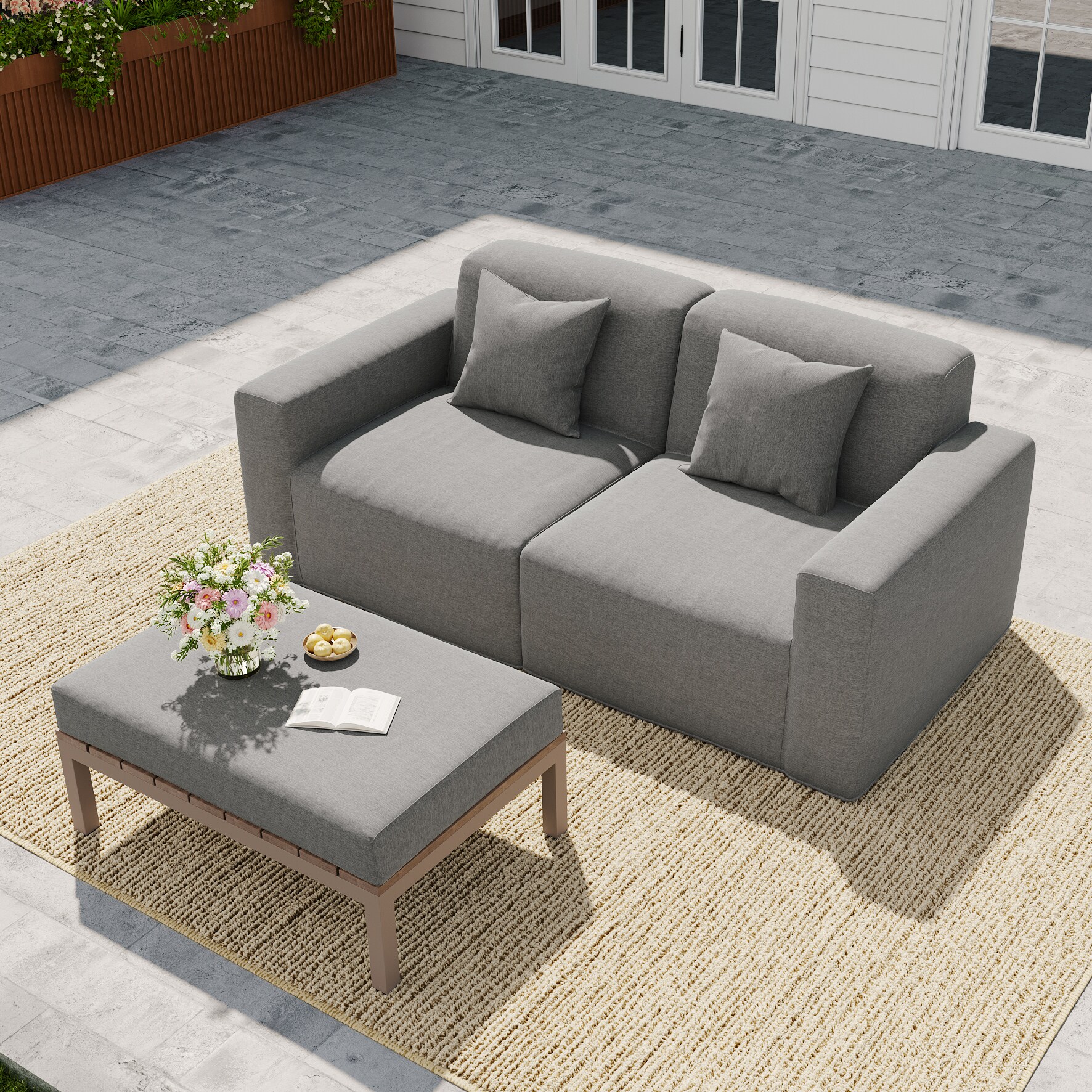 Dreamsidea LS-OP01-B-02 Patio-Sofas-Daybeds - View #3