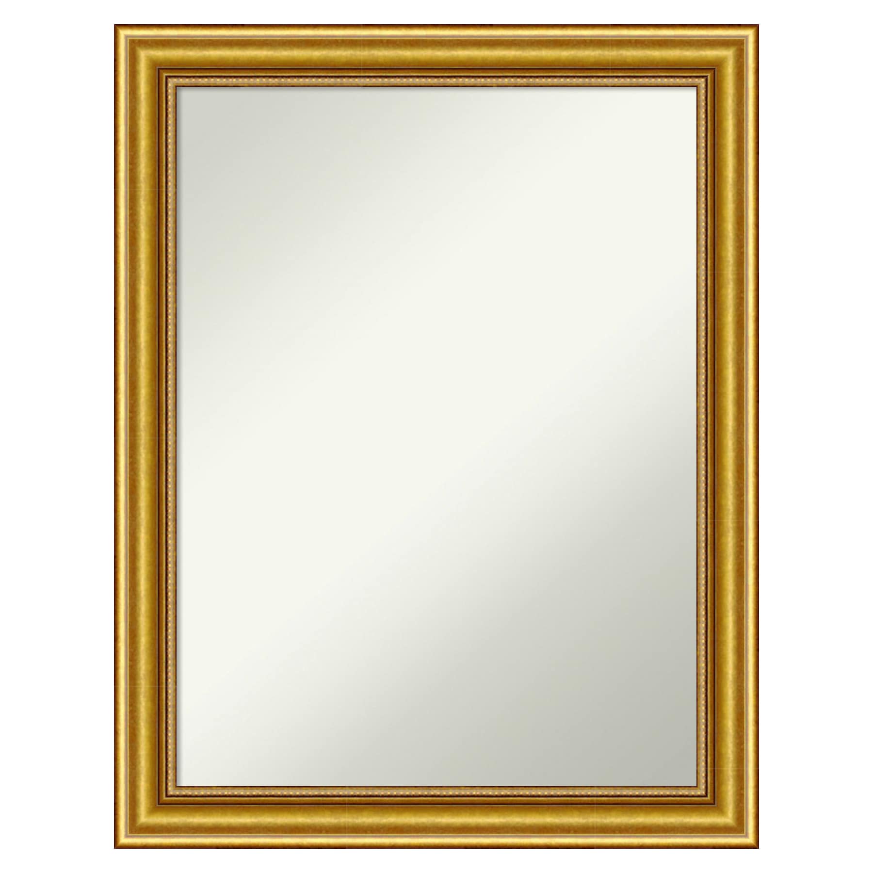 Amanti Art A17005546838 Townhouse Gold Frame 21.5-Inches W x 27.75-Inches H Rectangle Townhouse Gold Framed Wall Mirror