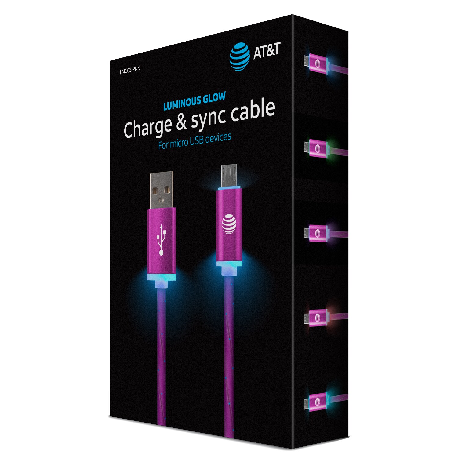 AT&T LMC03-PNK Usb-Cable - View #2