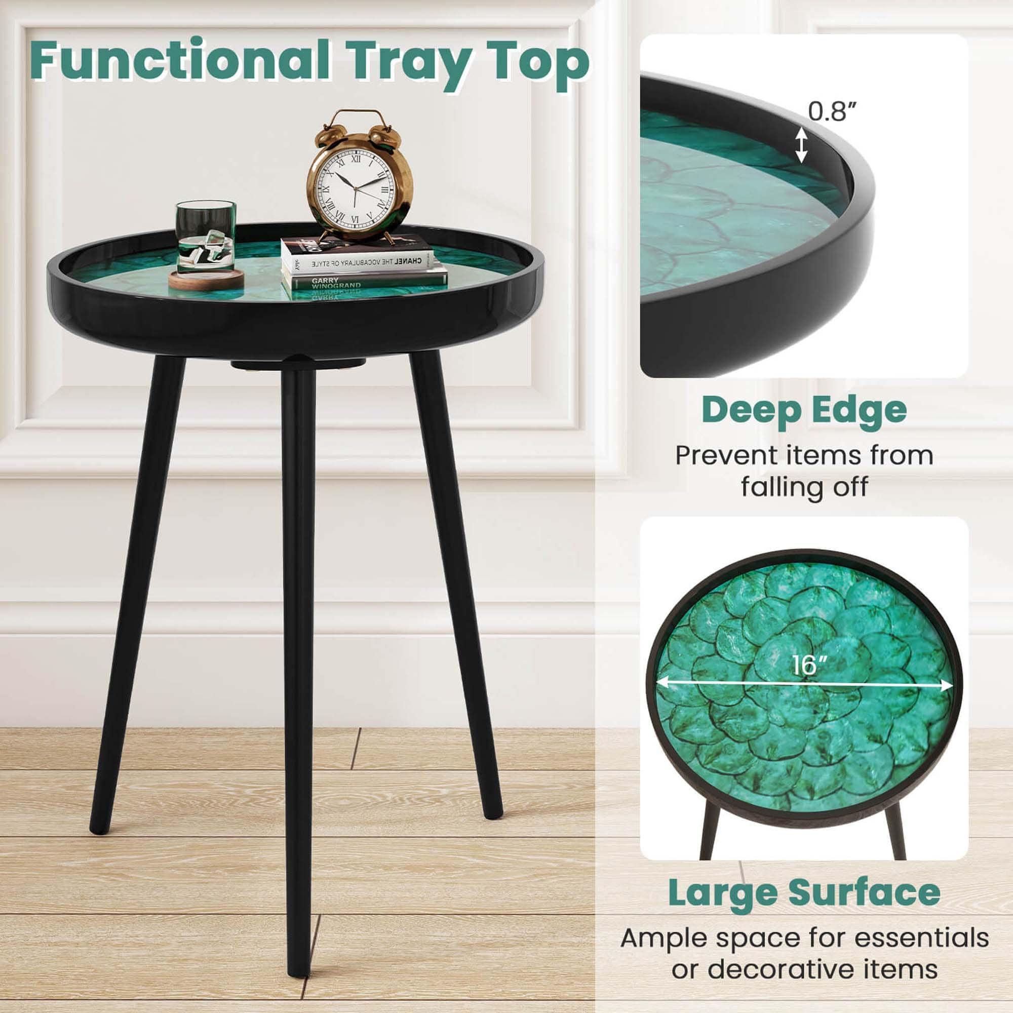 Costway HCST04394 End-Tables - View #5