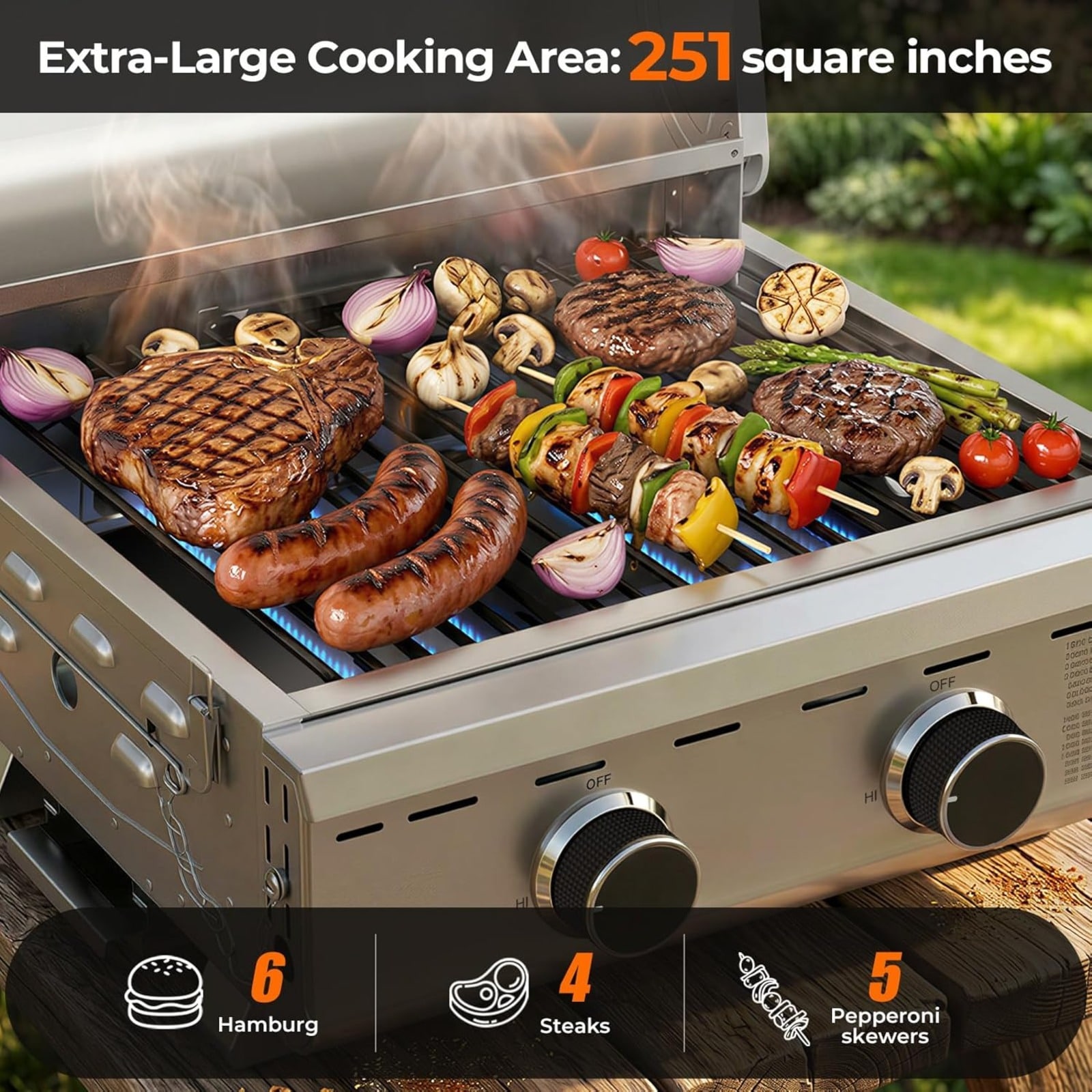 COWSAR 00020GDB0 Tabletop-Grills - View #3