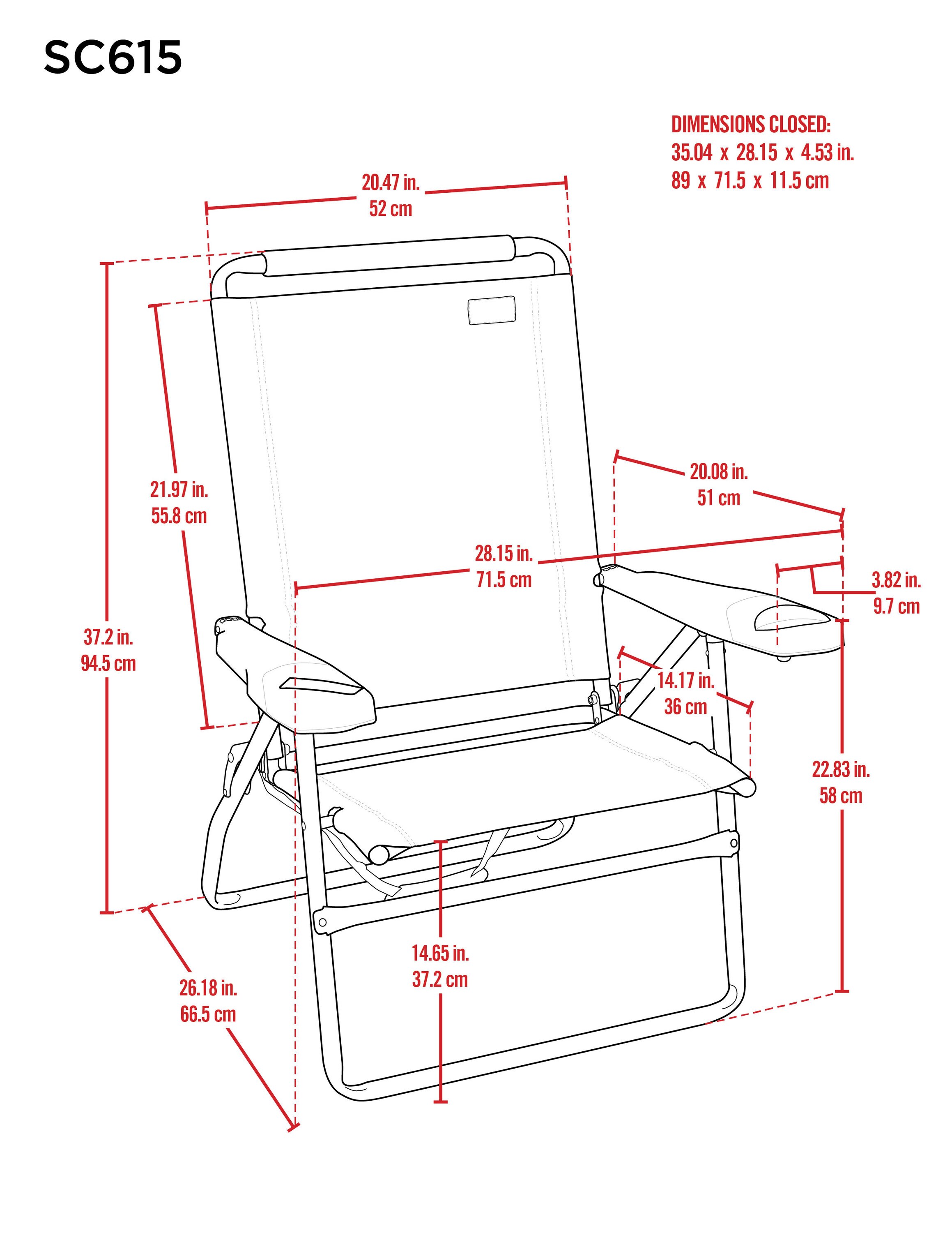 Tommy Bahama SC615TB-46353C2PK2 Beach-Camping-Chairs - View #2