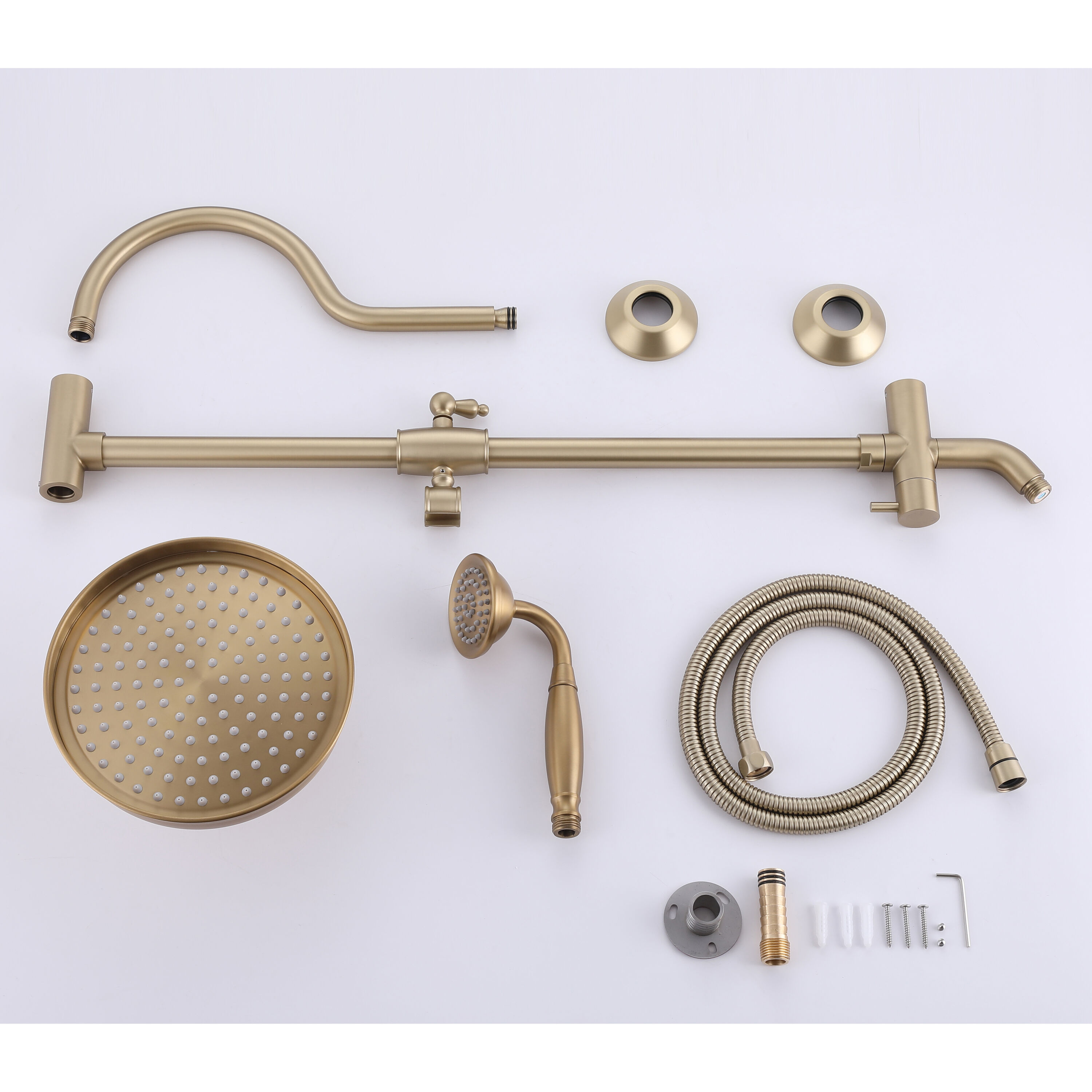 Clihome MS-A3806-16BG Showerhead-Bar-Panels - View #2