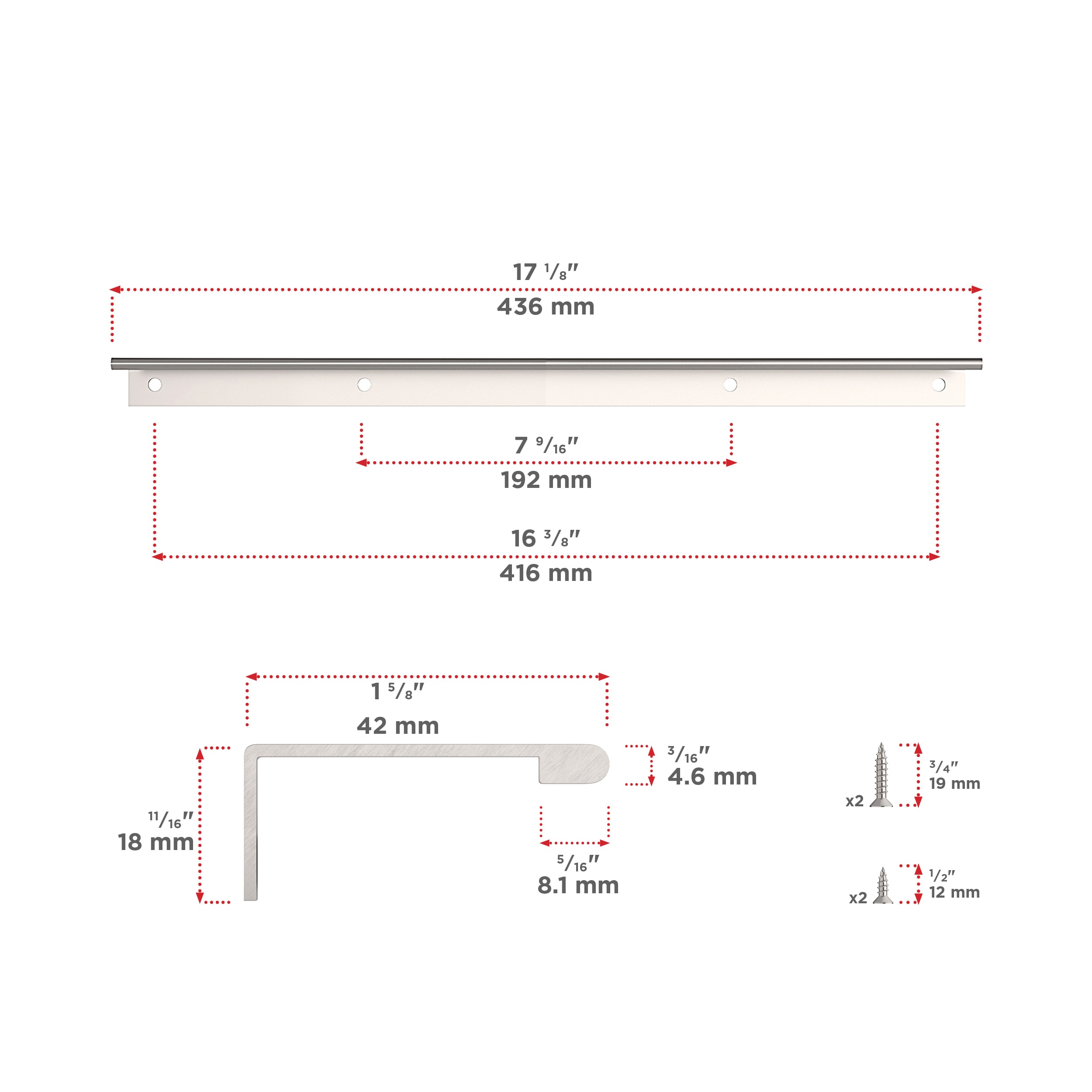 Richelieu BP9898416170 Cabinet-Pulls - View #4
