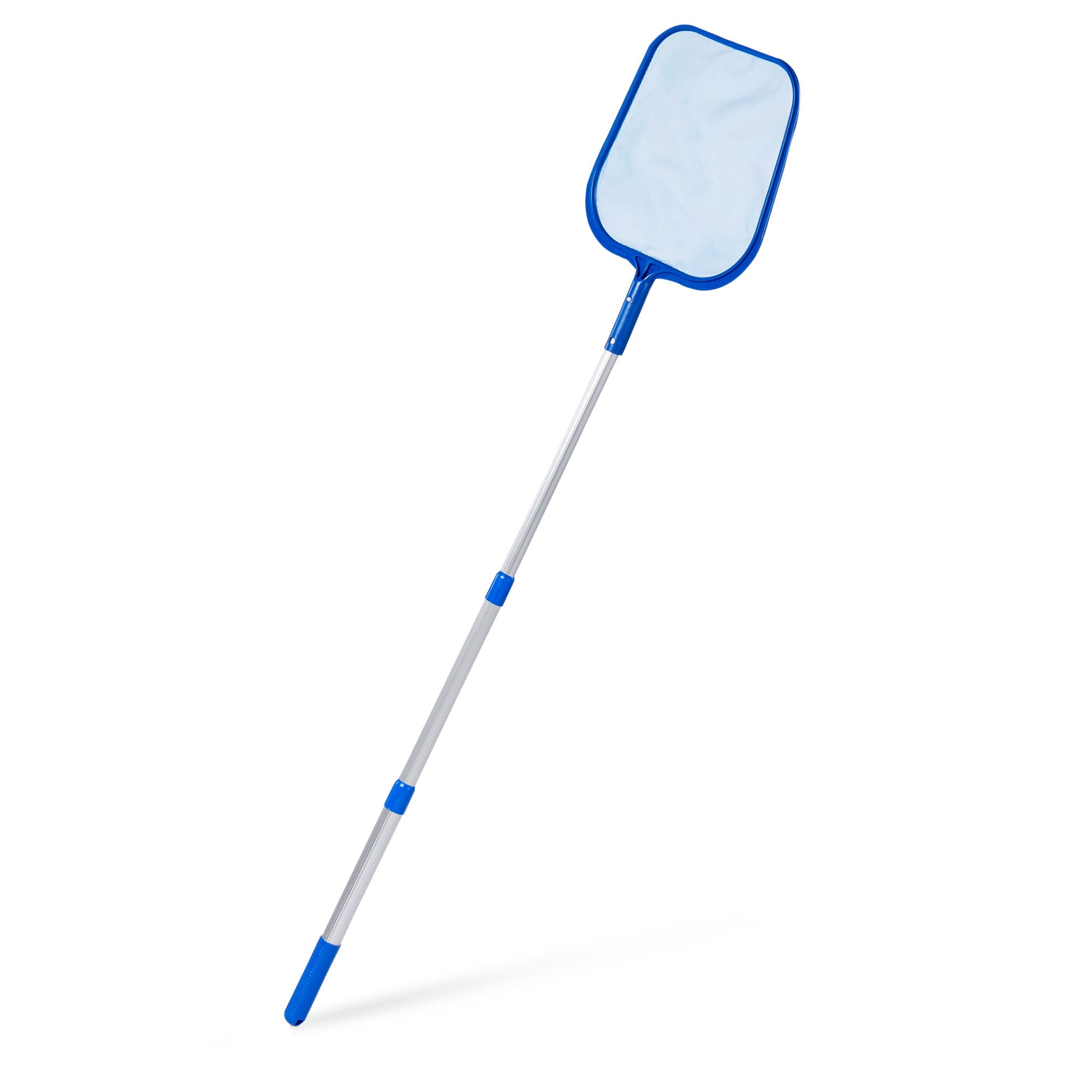 Swimline  Pool and Spa Leaf Skimmer Net w/ 48 Inches Adjustable Aluminum Telescopic Pole