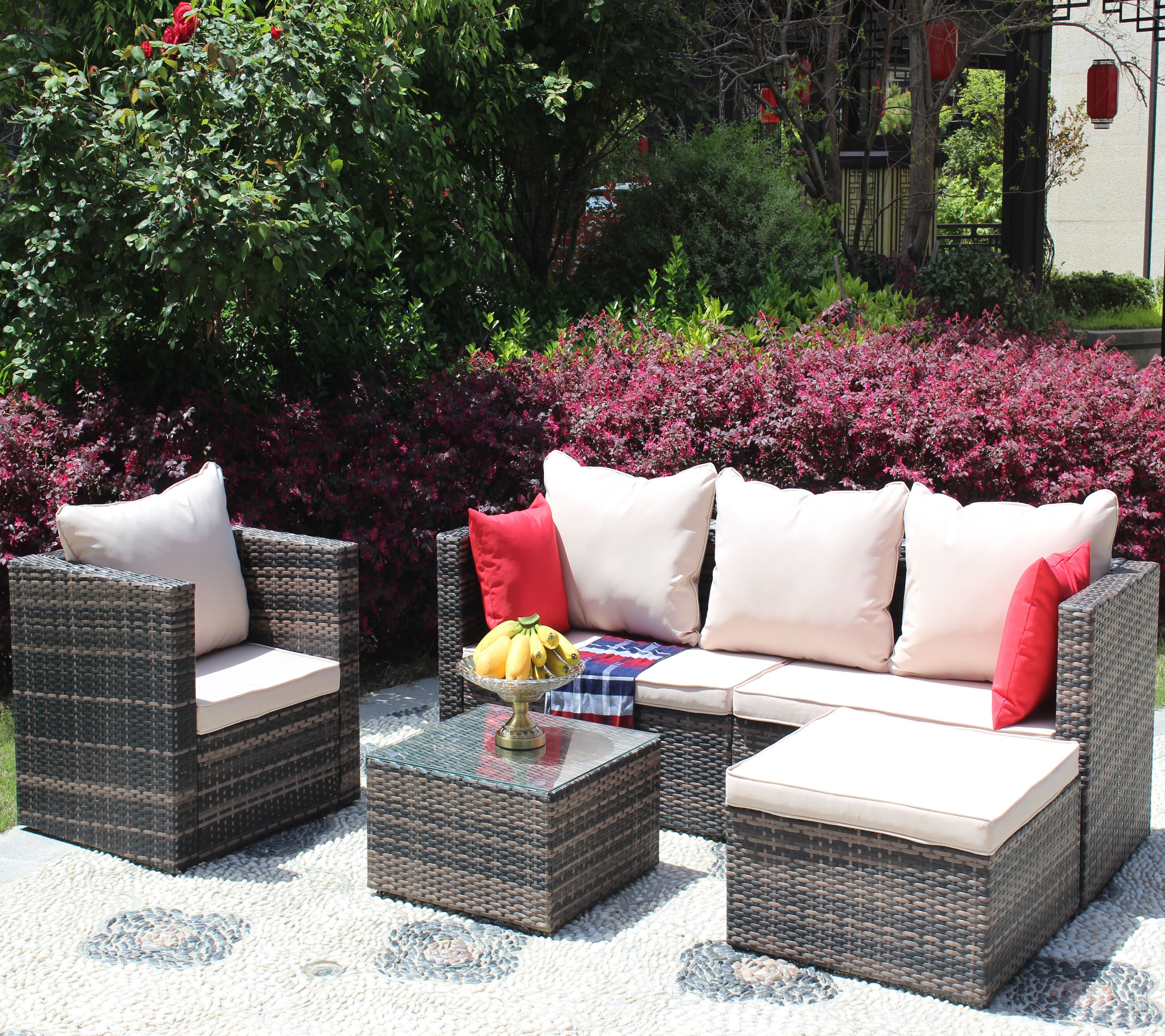 Damerin N7CS28 Patio-Conversation-Sets - View #2