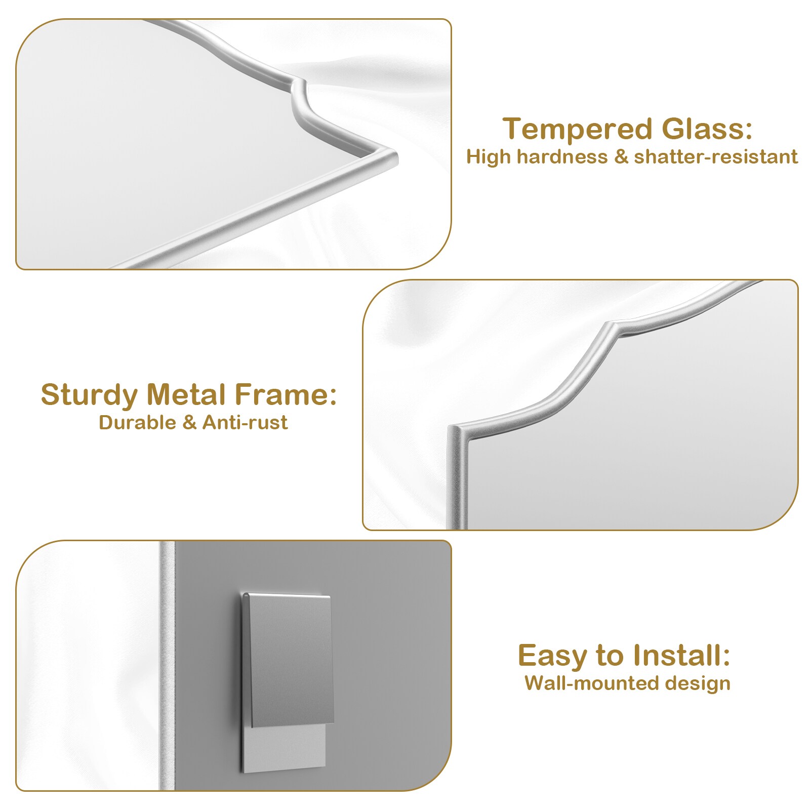 LOVMOR LS-20AE00590C-YM Decor-Mirrors - View #3