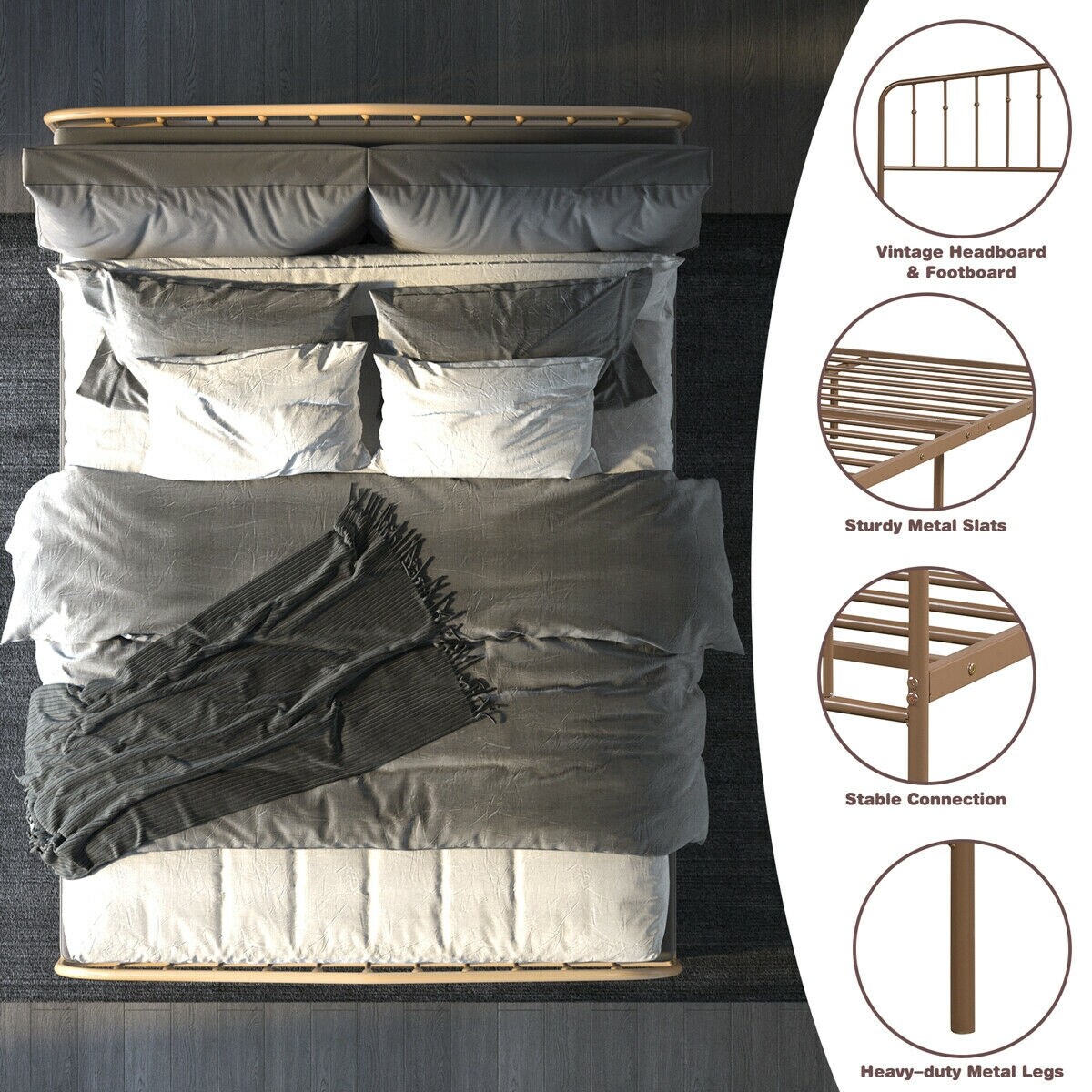 CASAINC WF-HYSN-63428CF beds - View #5