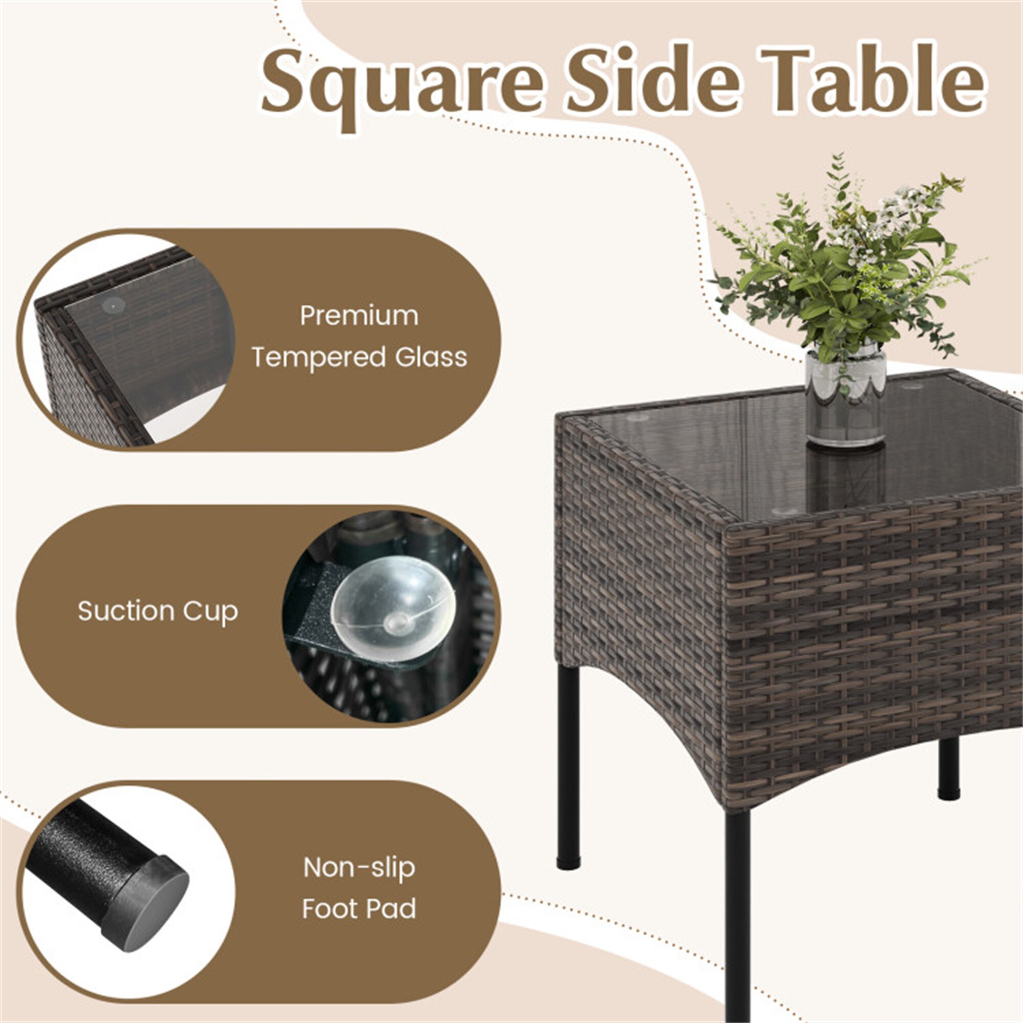 BABOOM BOM-0188DK-CO Patio-Conversation-Sets - View #7