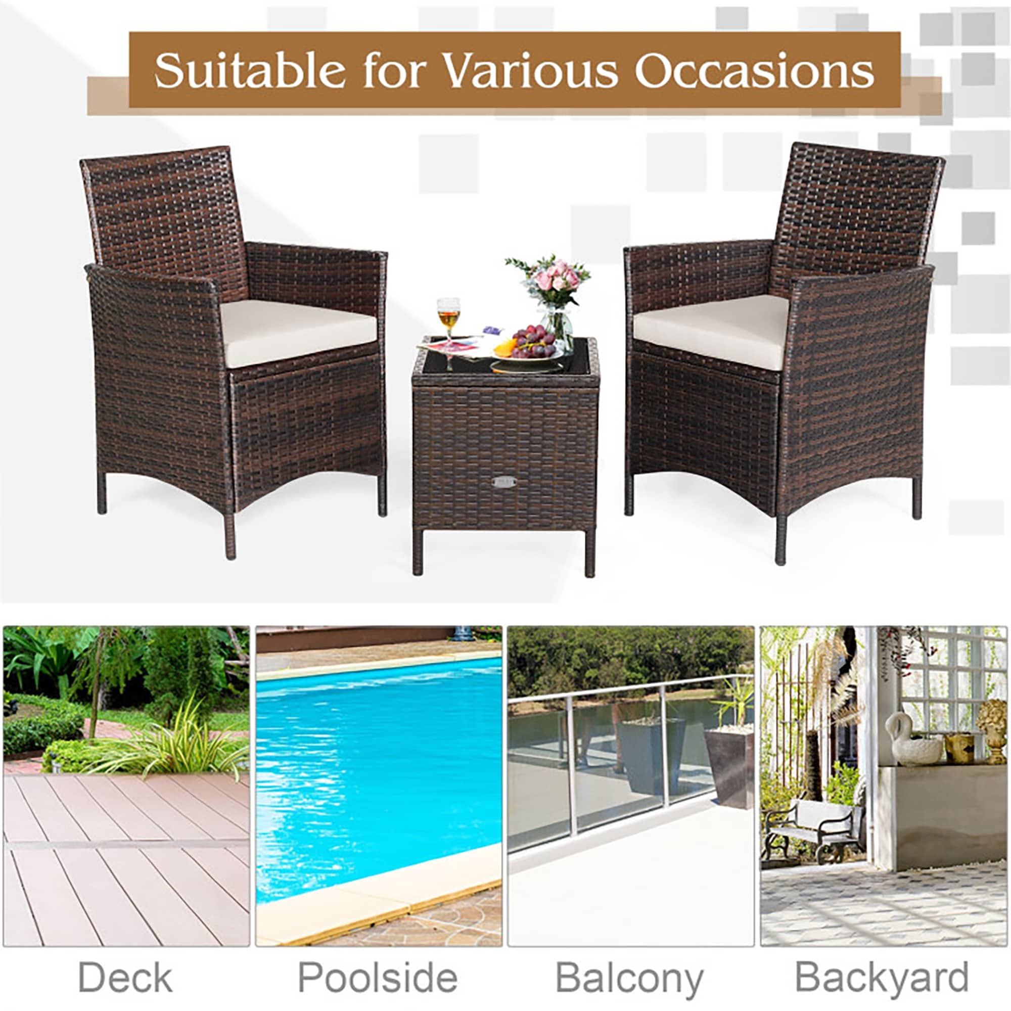 CASAINC HX-SM2002-C Patio-Conversation-Sets - View #6