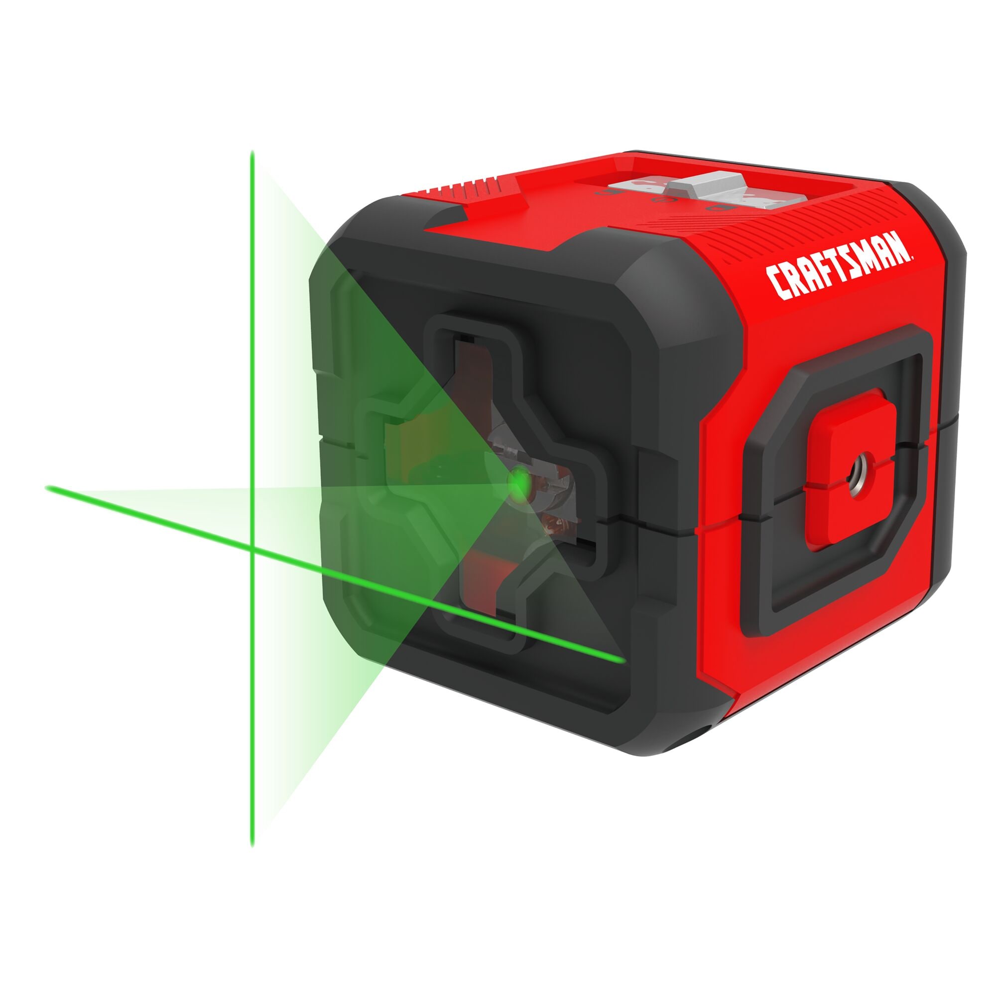 CRAFTSMAN Green 55-ft Self-Leveling Outdoor Line Generator Laser Level with  Cross Beam in the Laser Levels department at