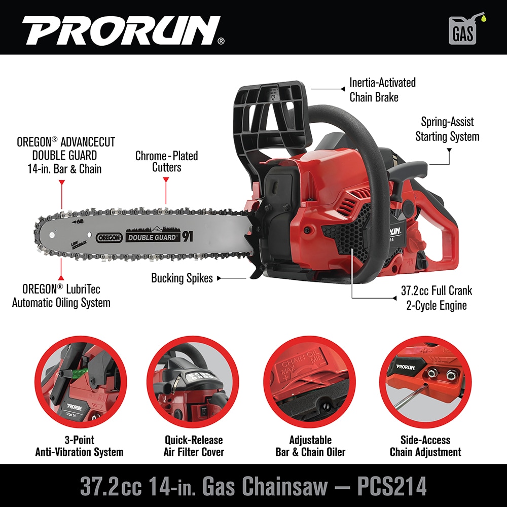 PRORUN PCS214 Cordless-Chainsaw - View #3