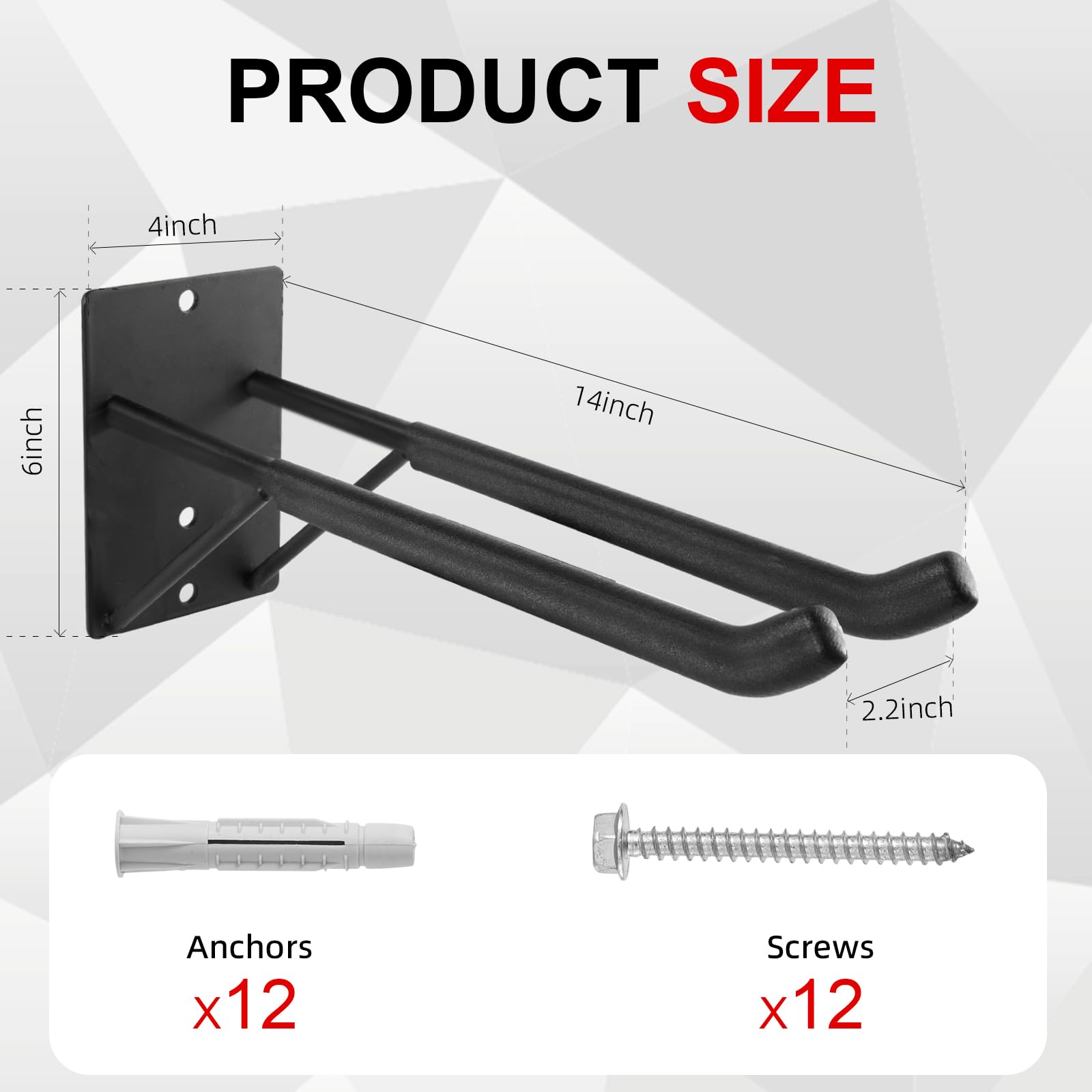 Etokfoks EFT1012A11 Garage-Storage-Hooks - View #6