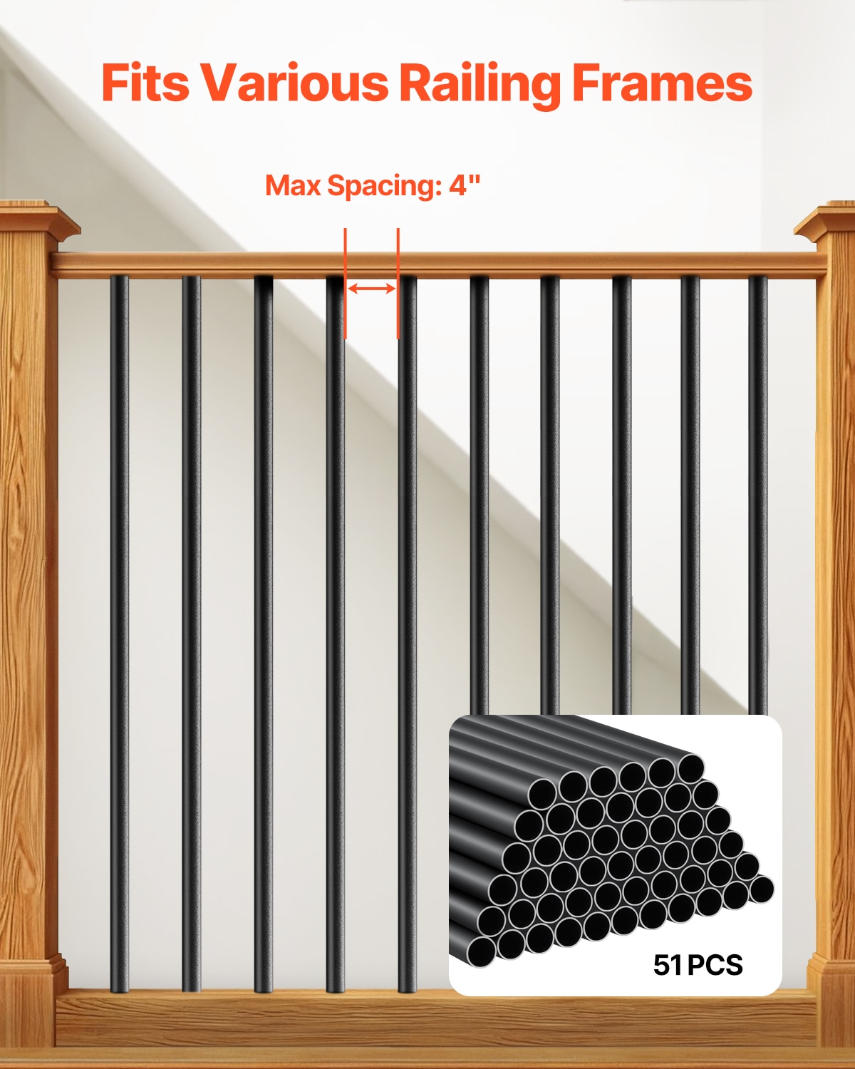 VEVOR HJLGCYXB3250/UEGFV0 balusters - View #5