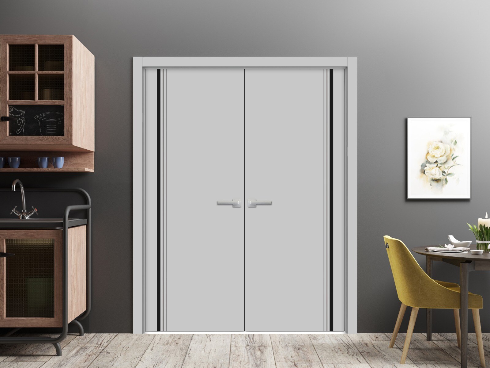 SARTODOORS PL0011SGRE3684 Slab-Doors - View #4