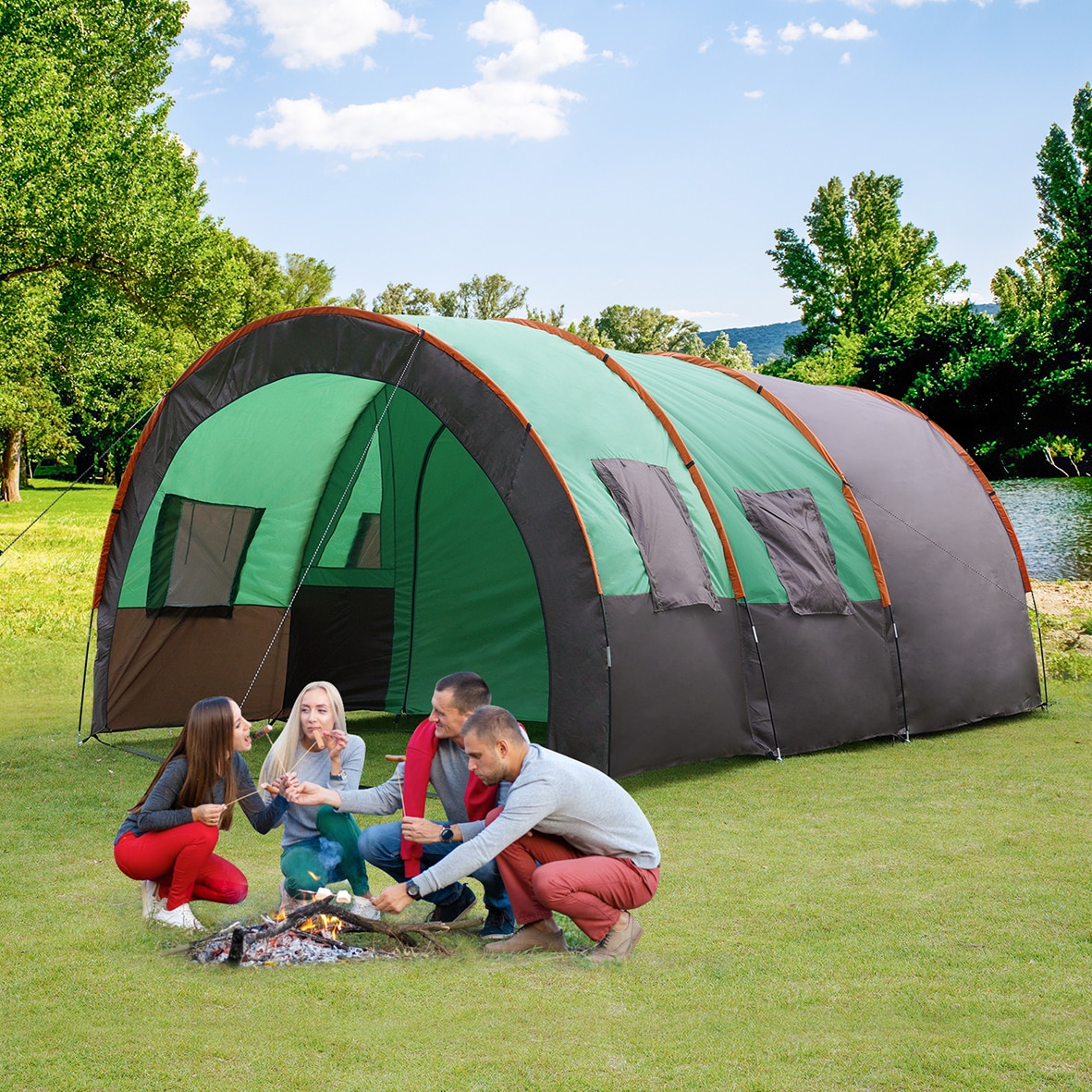 6-8 person Camping Tent Tents at