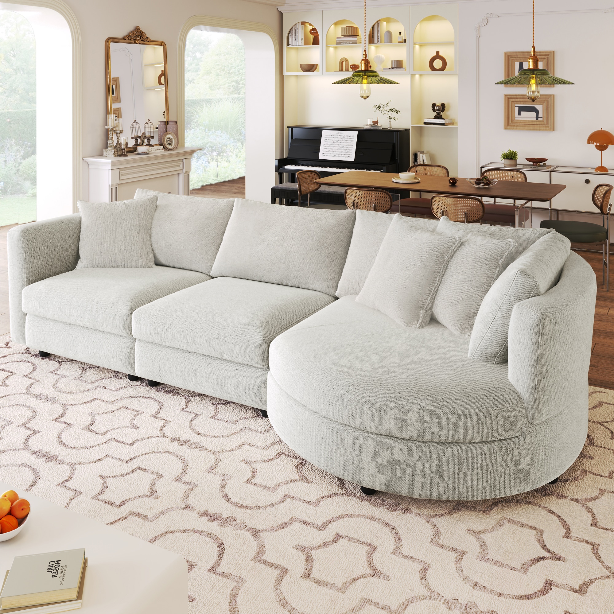 SINOFURN SYA020321BG Sofas-Loveseats - View #5