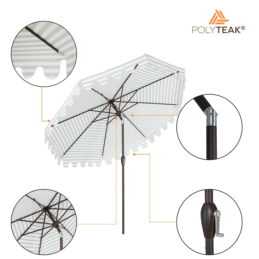 PolyTeak UMBL-11FT-BGW Umbrellas-2 - View #6
