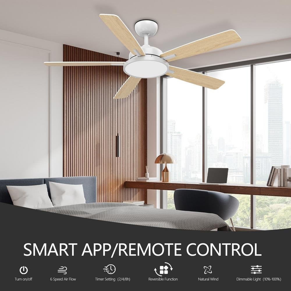 TALOYA RV52-WE-5D-T5 Ceiling-Fans - View #4