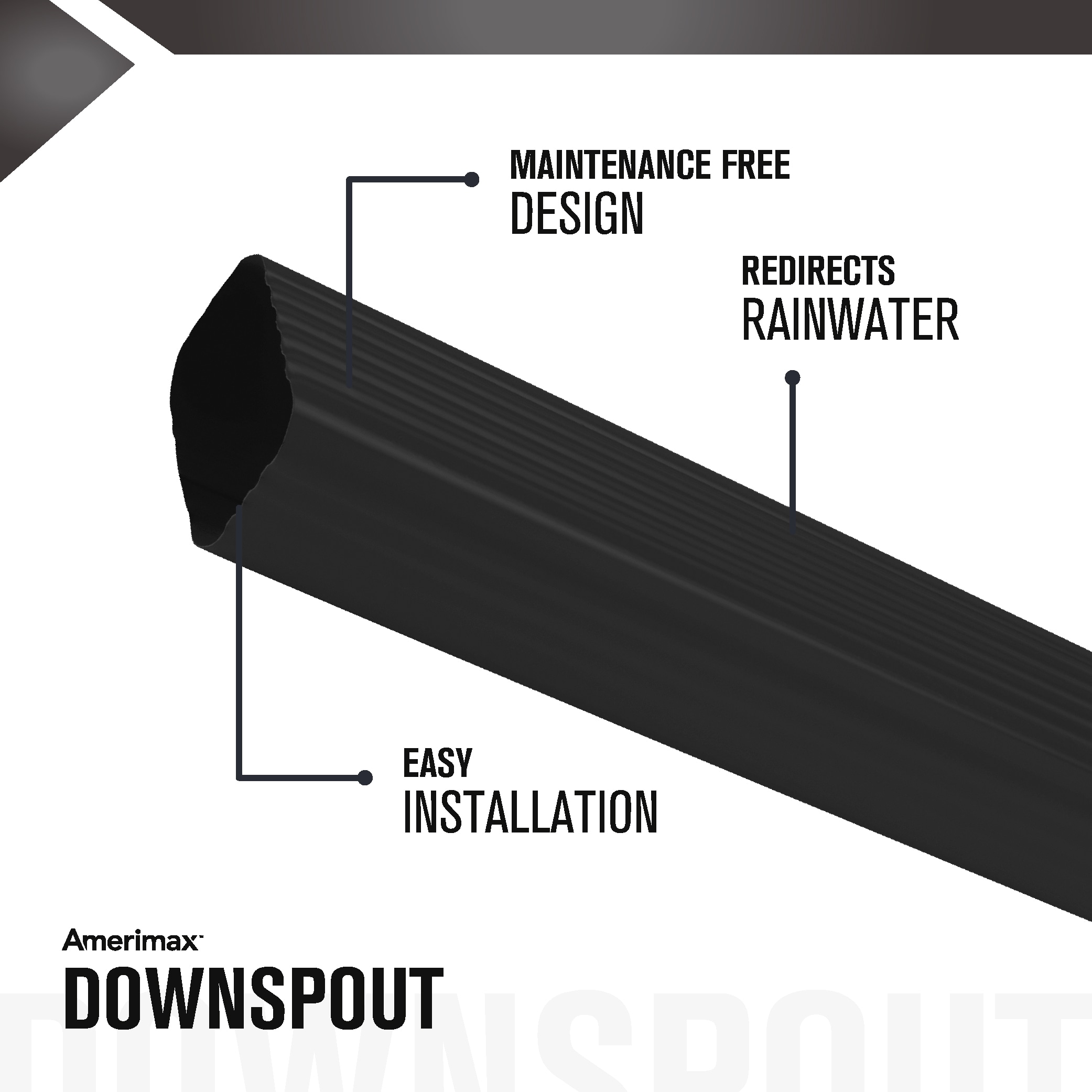 Amerimax 2401035120 Downspout-Components - View #2