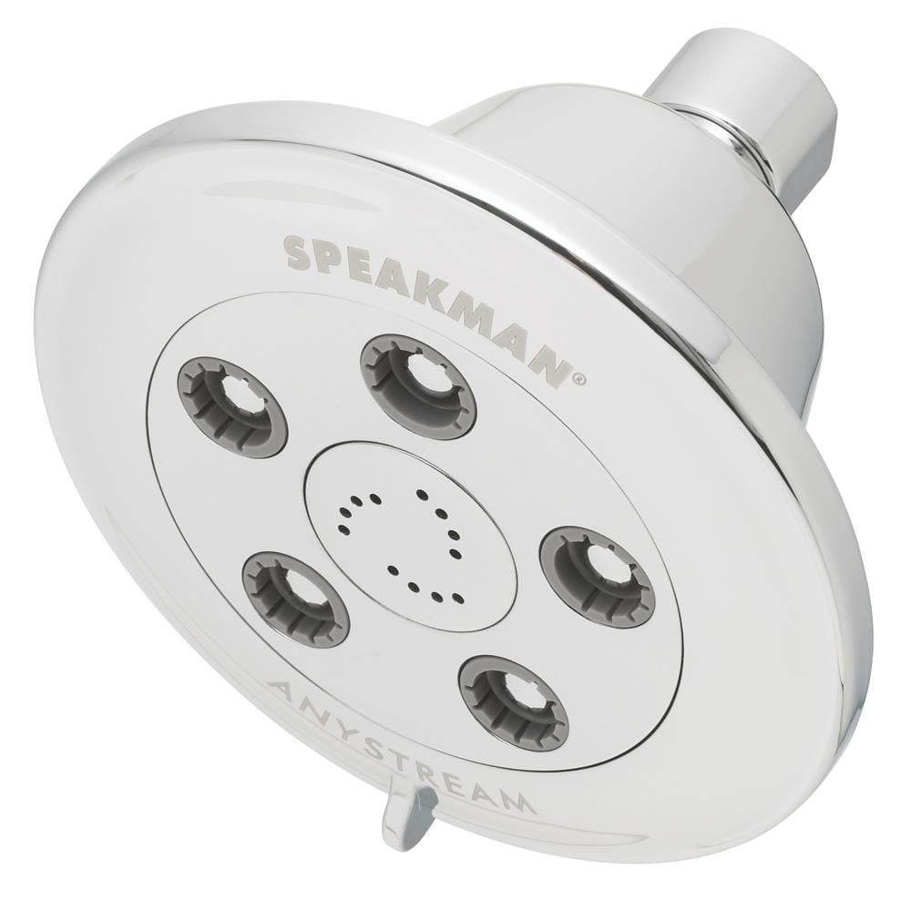 Polished Chrome Adjustable Multi-Function Shower Head