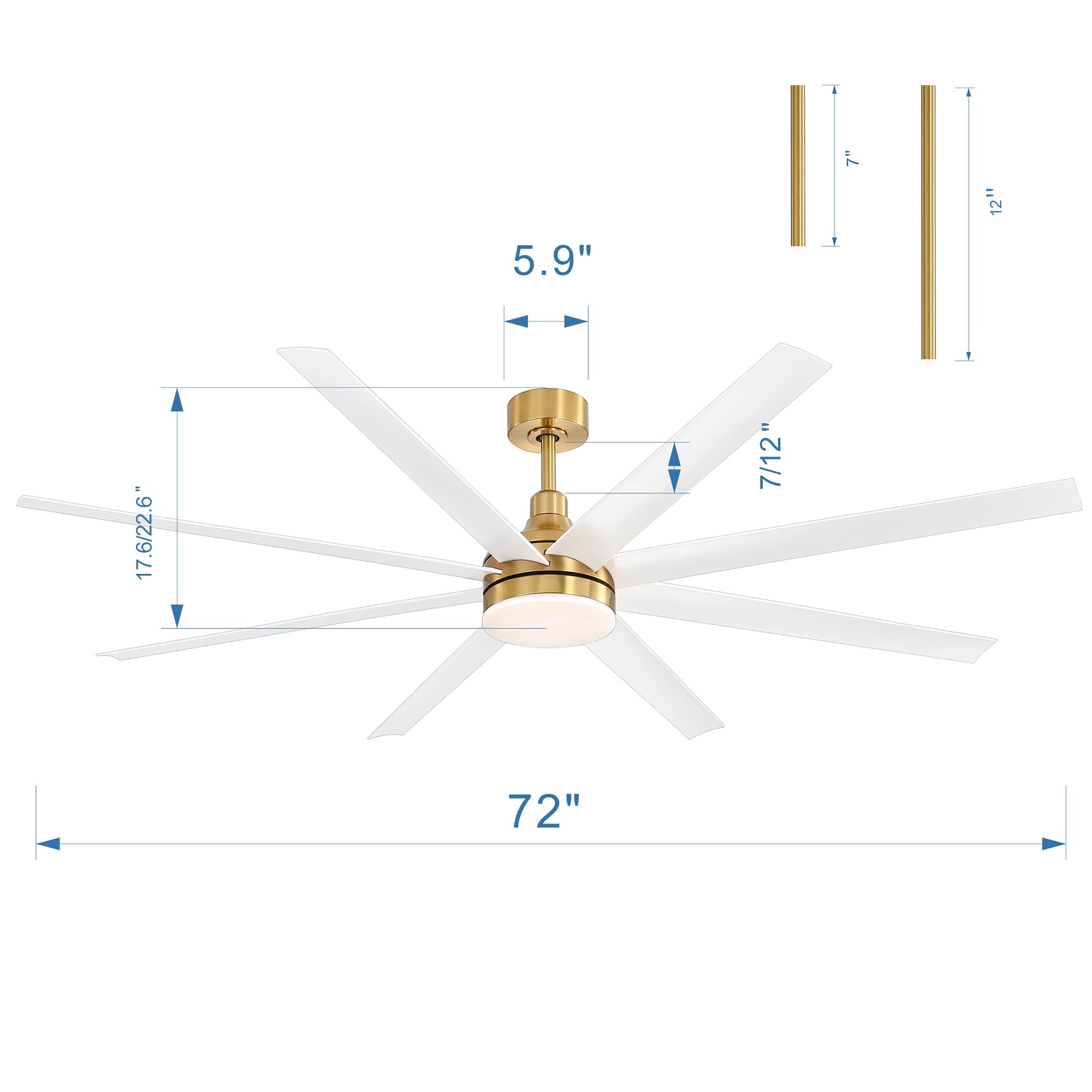 Breezary 27023-WH Ceiling-Fans - View #11